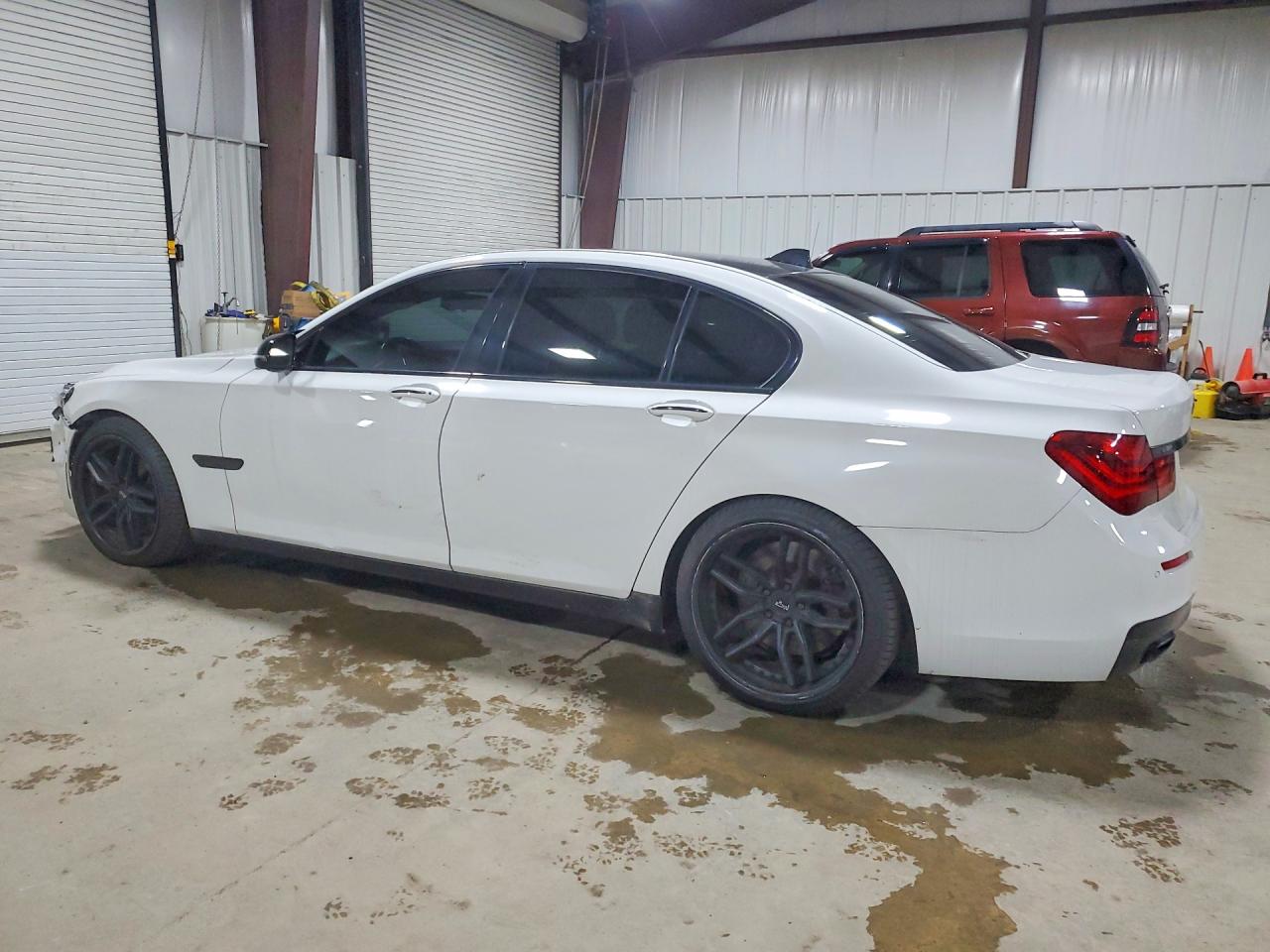 2015 Bmw 750 Xi White vin: WBAYB6C5XFG299257