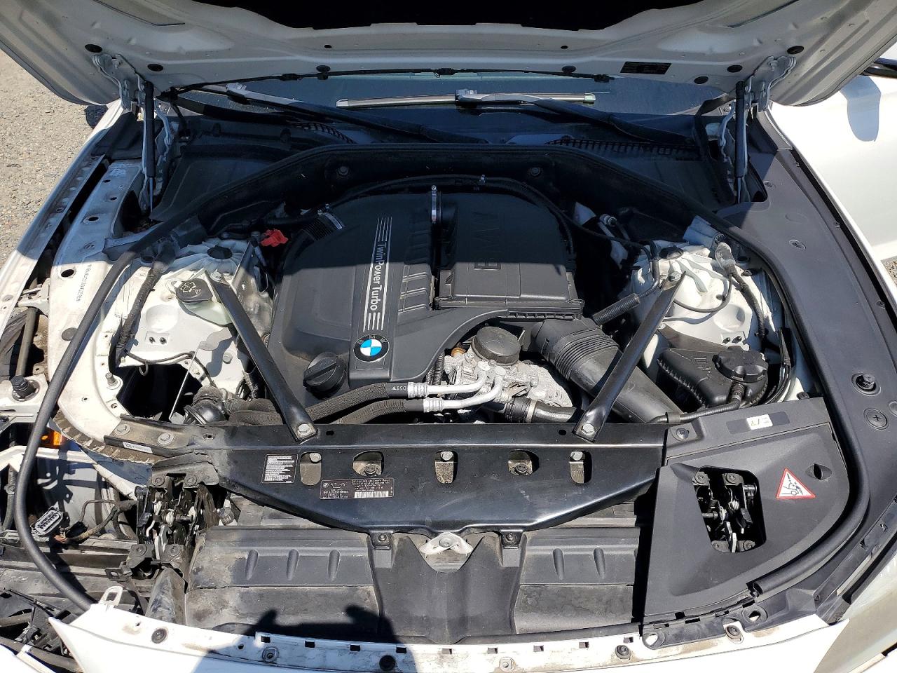 2013 Bmw 740 Li White vin: WBAYE4C50DDW22595
