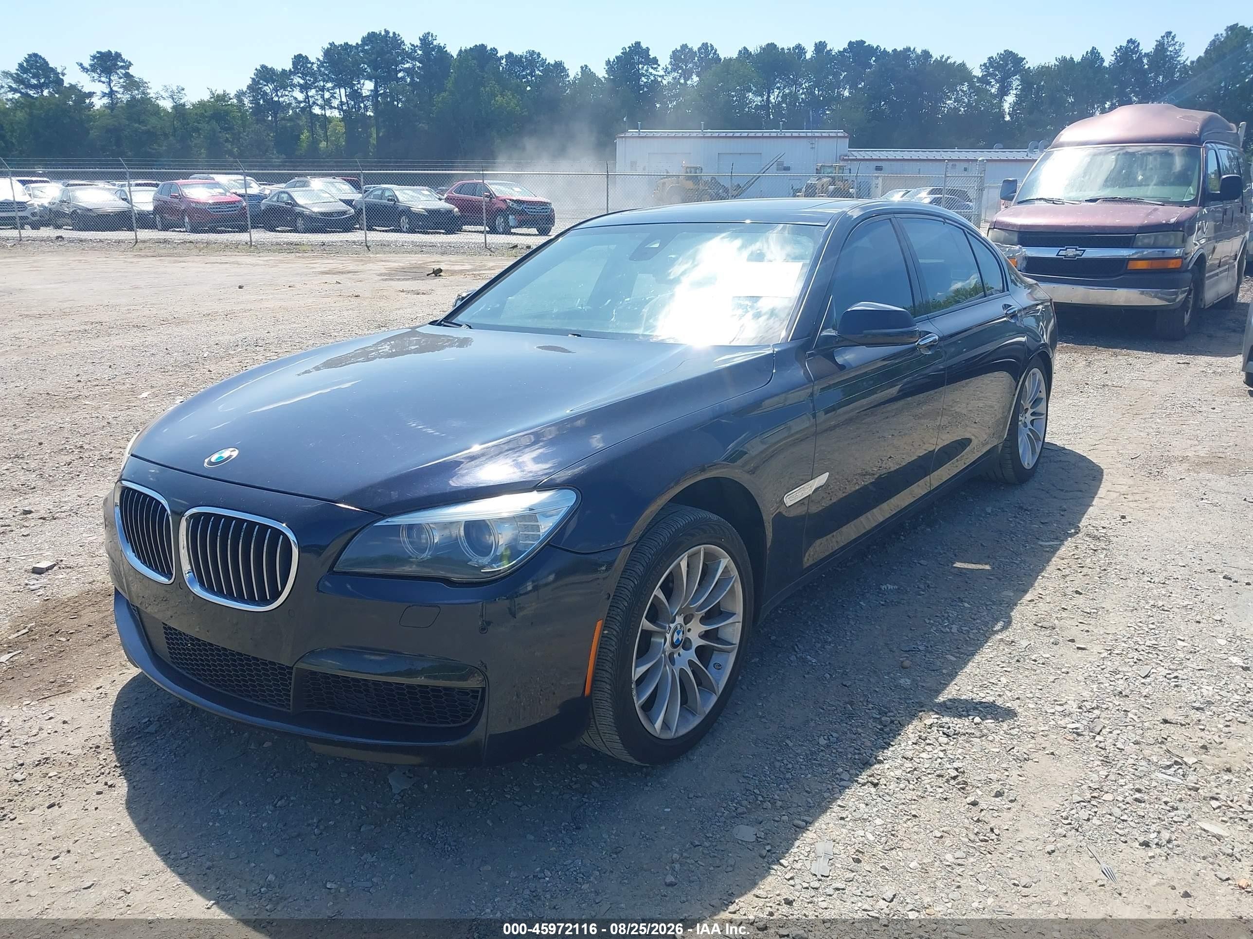 2015 Bmw 740li   Black vin: WBAYE4C50FD946908
