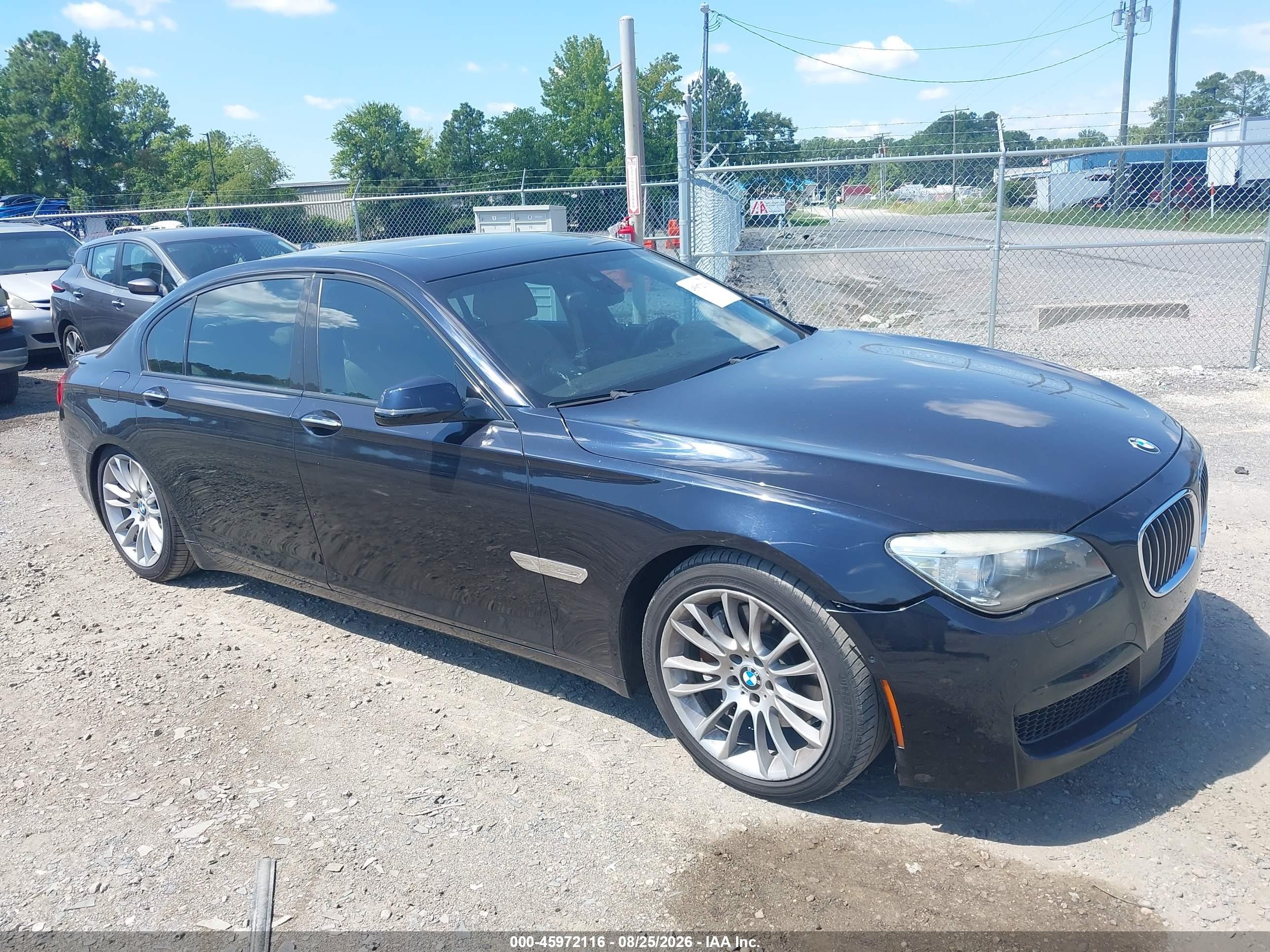 2015 Bmw 740li   Black vin: WBAYE4C50FD946908
