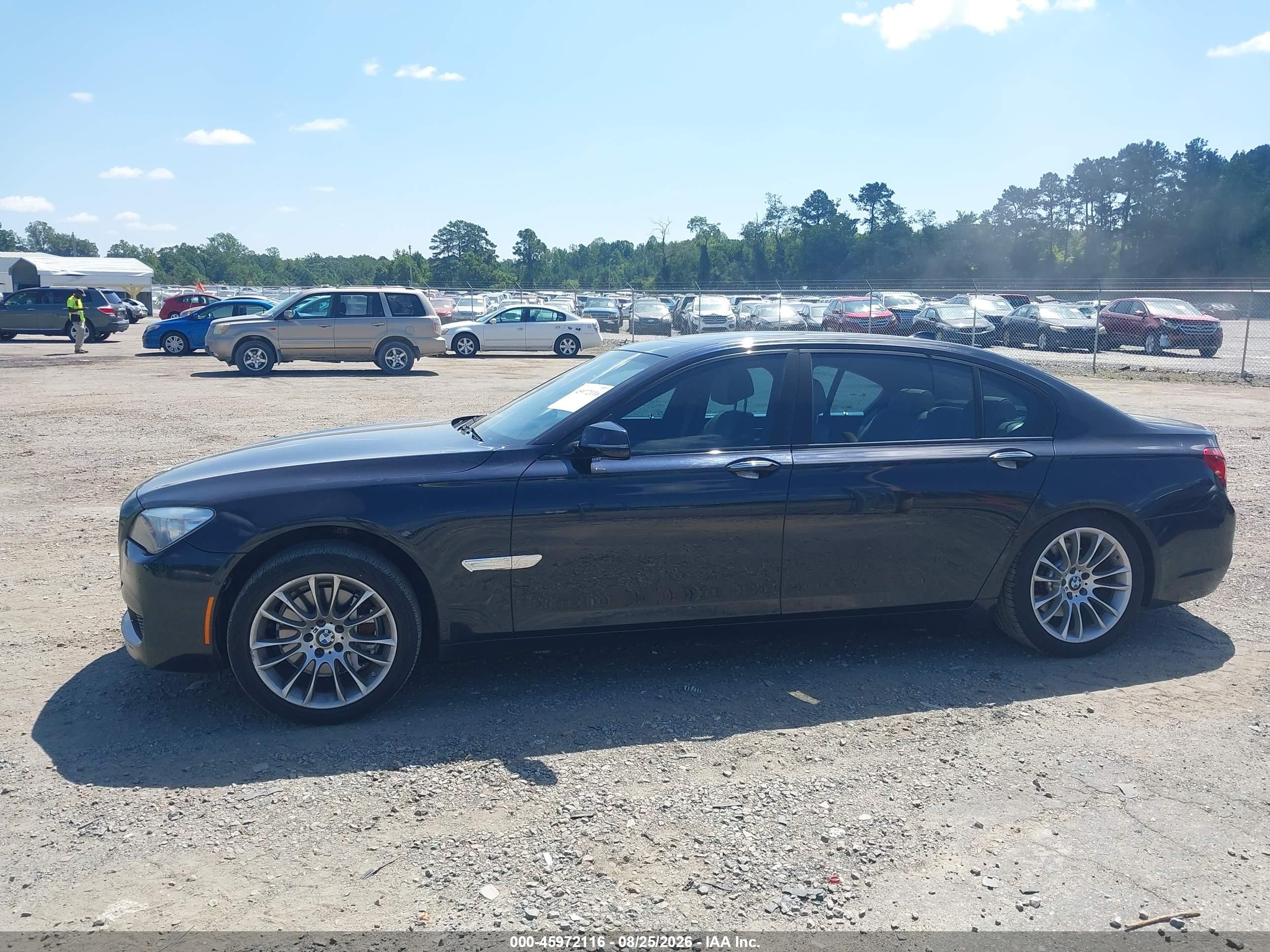 2015 Bmw 740li   Black vin: WBAYE4C50FD946908