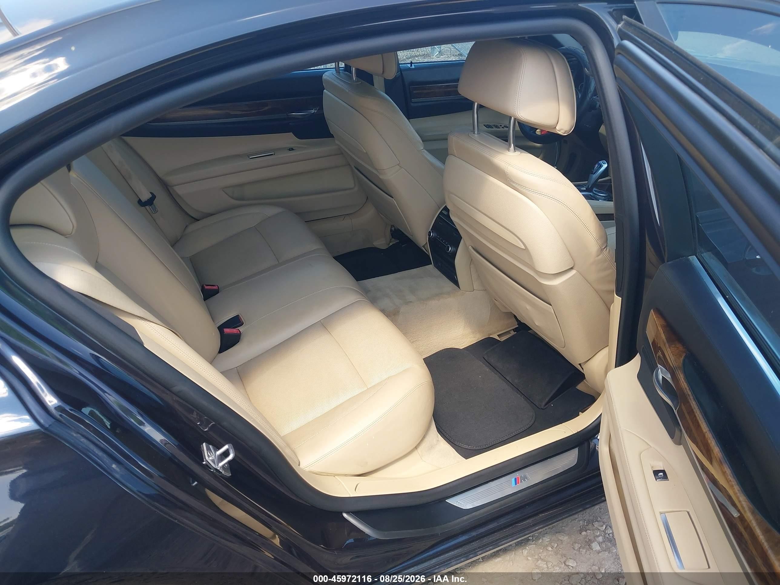 2015 Bmw 740li   Black vin: WBAYE4C50FD946908