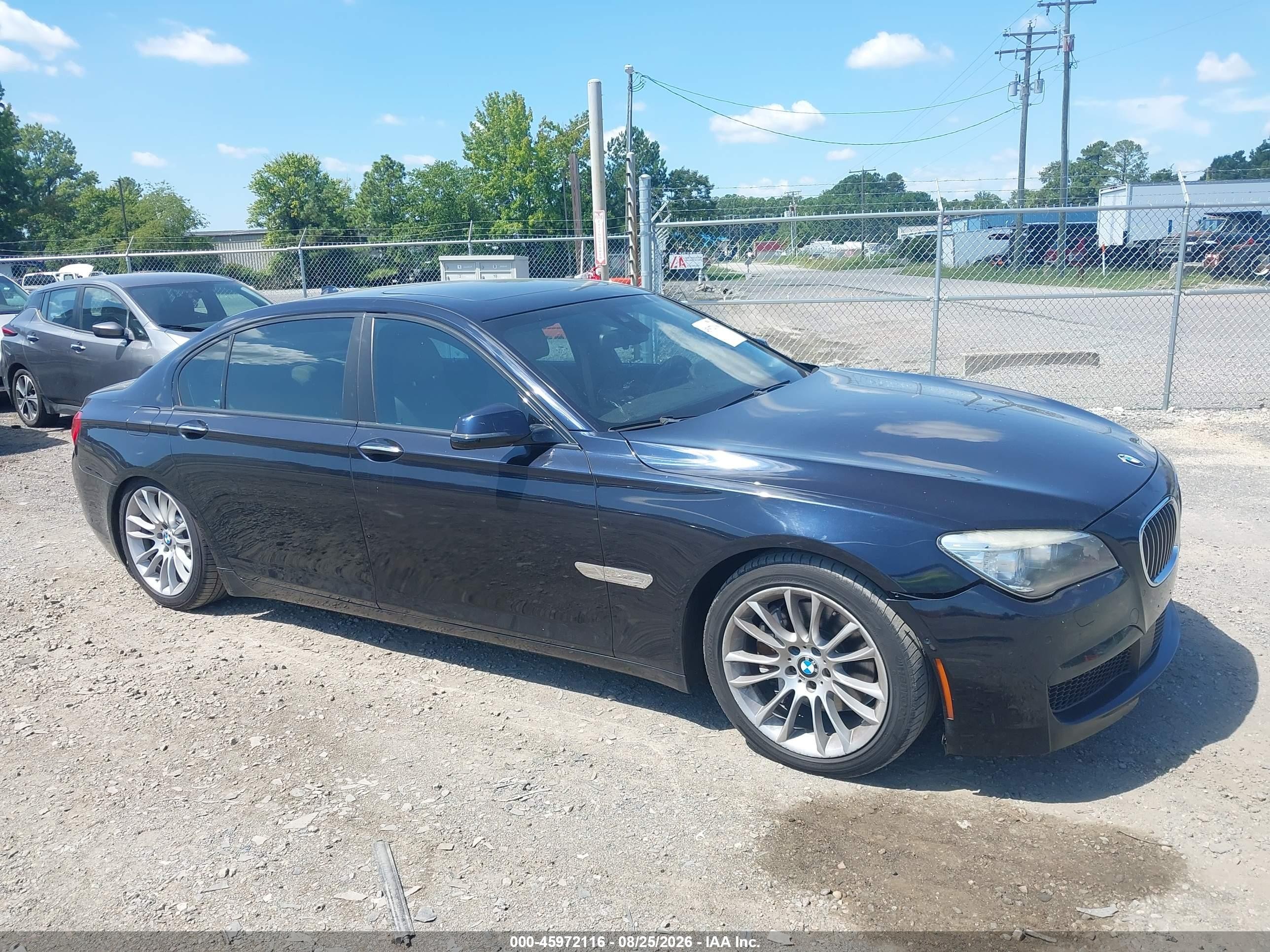 2015 Bmw 740li   Black vin: WBAYE4C50FD946908