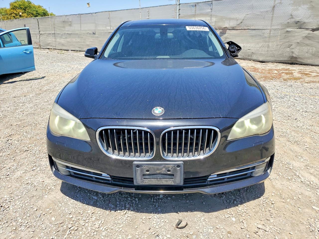 2013 Bmw 740 Li Black vin: WBAYE4C52DDW22744