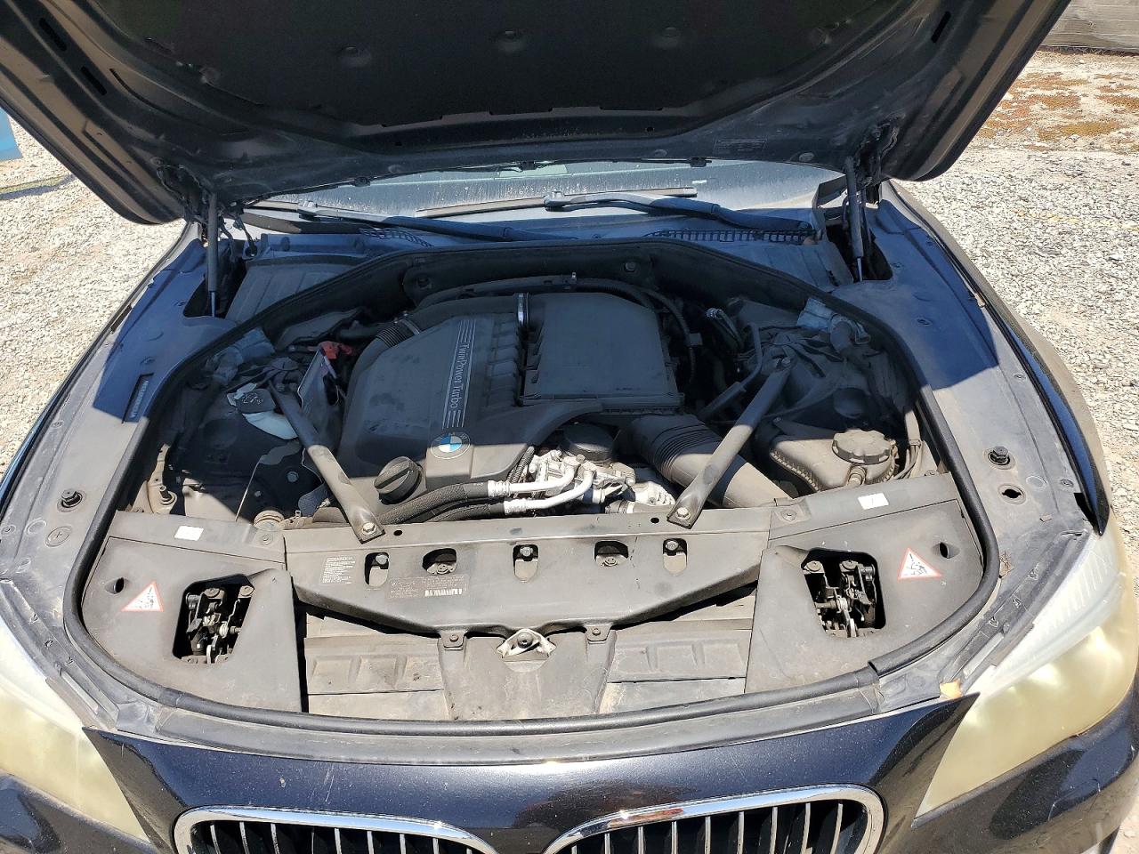 2013 Bmw 740 Li Black vin: WBAYE4C52DDW22744