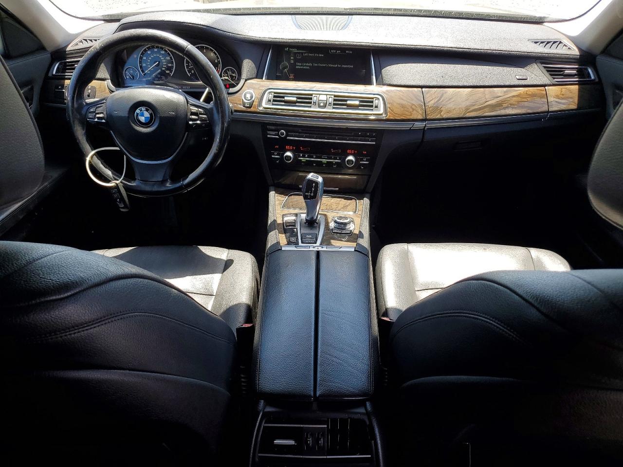 2013 Bmw 740 Li Black vin: WBAYE4C52DDW22744