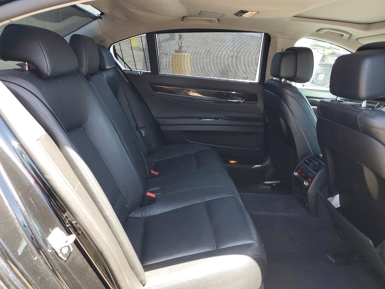 2013 Bmw 740 Li Black vin: WBAYE4C52DDW22744