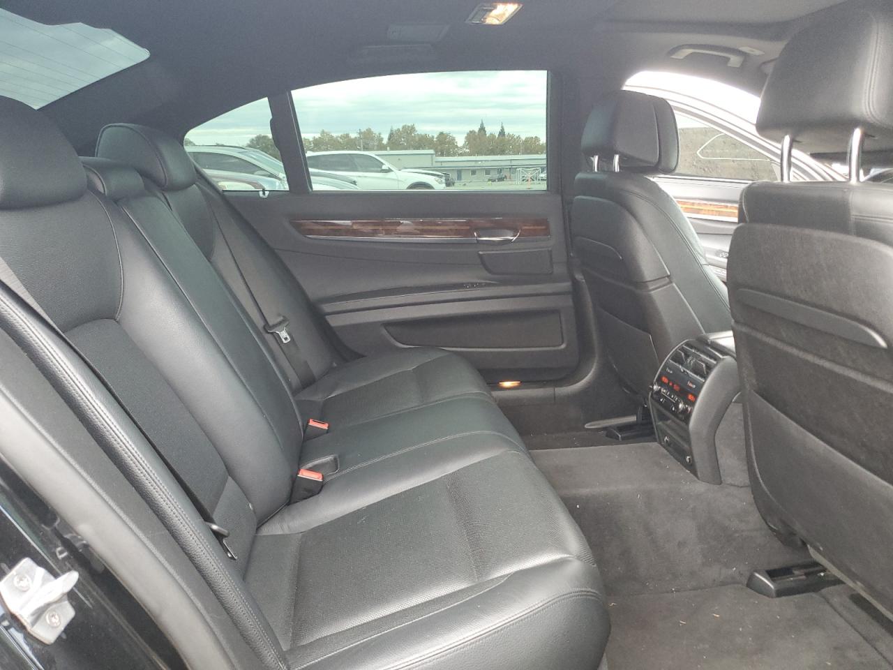 2014 Bmw 740 Li Black vin: WBAYE4C52ED138459