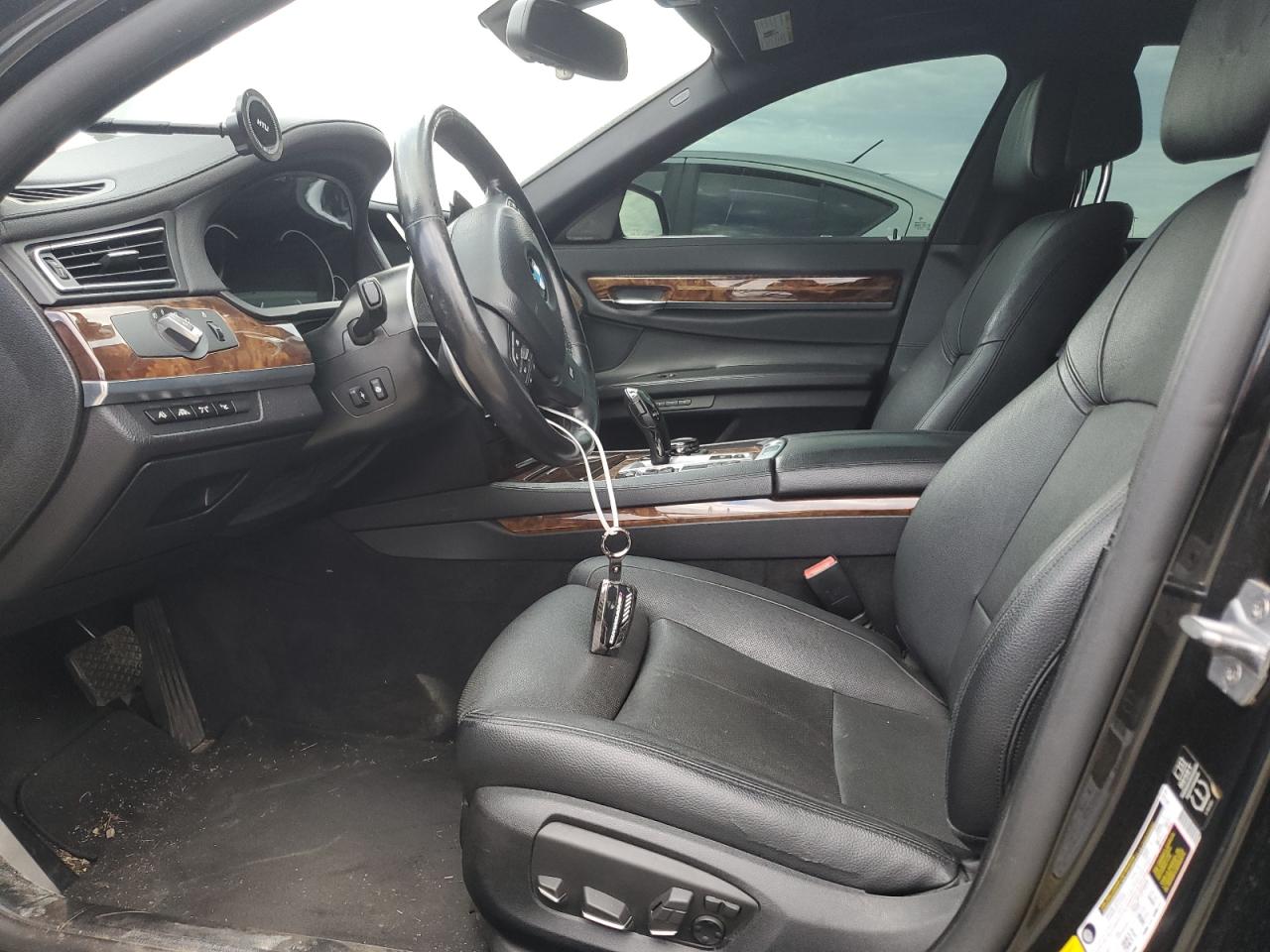 2014 Bmw 740 Li Black vin: WBAYE4C52ED138459