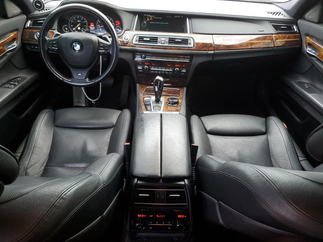 2014 Bmw 740 Li Black vin: WBAYE4C52ED138459