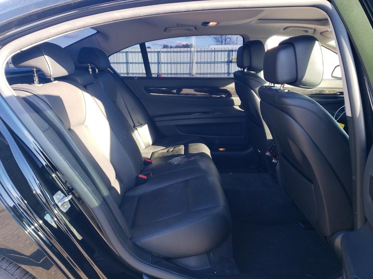 2015 Bmw 740 Li Black vin: WBAYE4C55FD946788