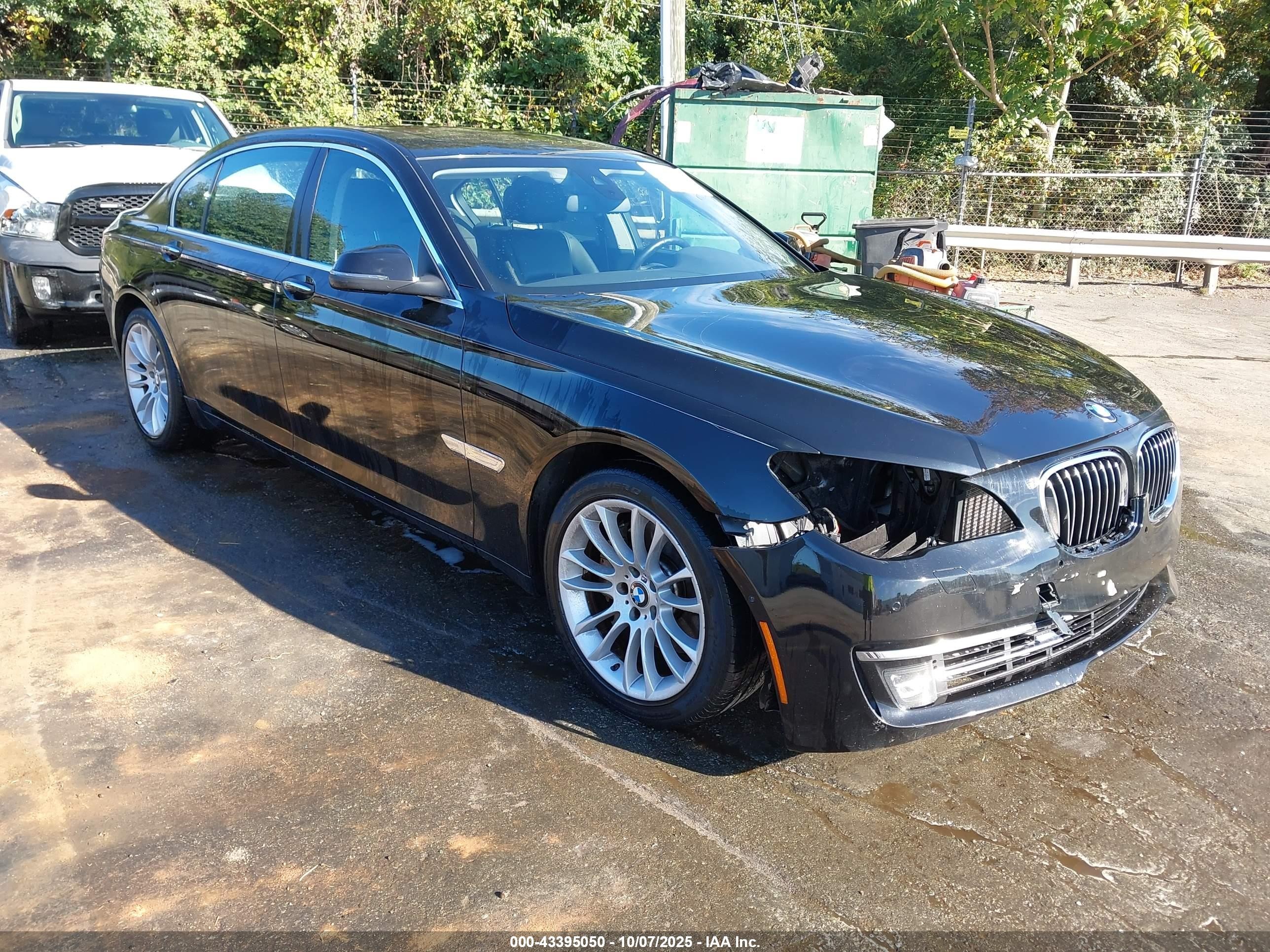 2015 Bmw 740li   Black vin: WBAYE4C55FD947004