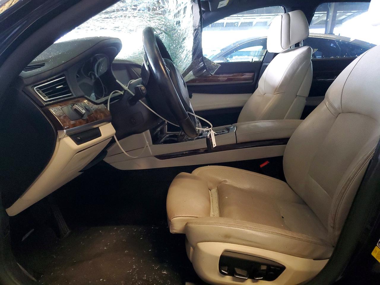 2015 Bmw 740 Li Blue vin: WBAYE4C56FD947285