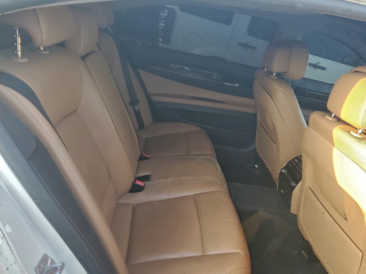2014 Bmw 740 Li White vin: WBAYE4C57ED138327