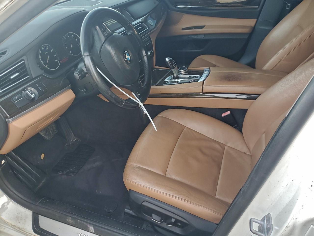 2014 Bmw 740 Li White vin: WBAYE4C57ED138327