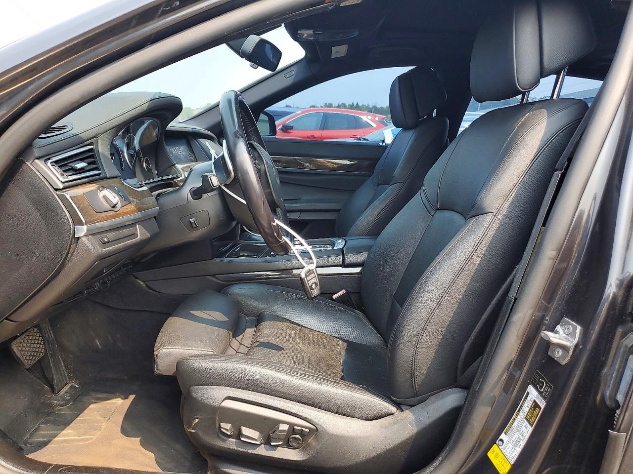 2013 Bmw 740 Li Charcoal vin: WBAYE4C58DD136987
