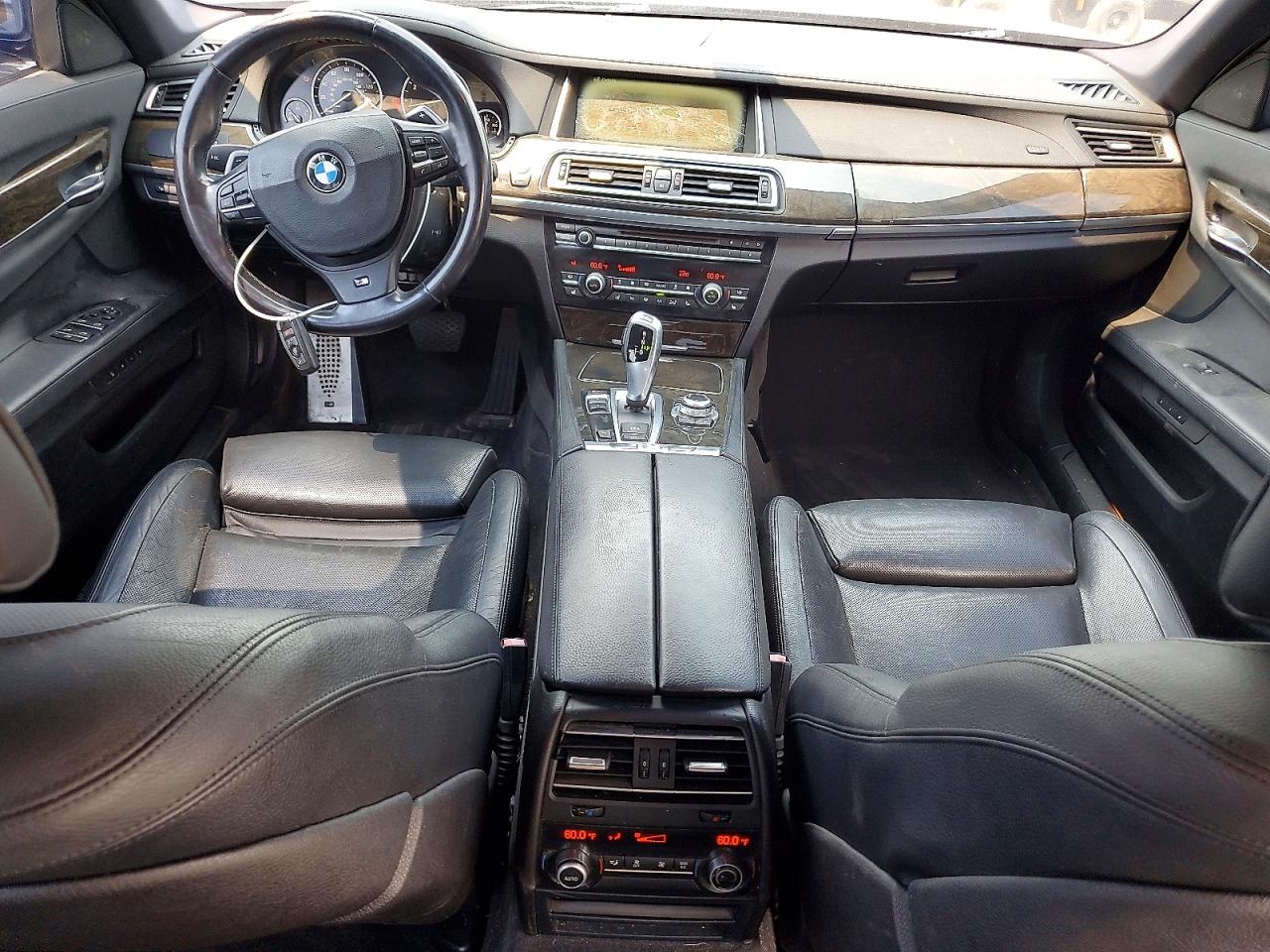 2013 Bmw 740 Li Charcoal vin: WBAYE4C58DD136987