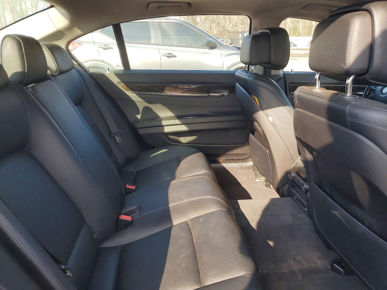 2013 Bmw 740 Li Black vin: WBAYE4C58DD137136