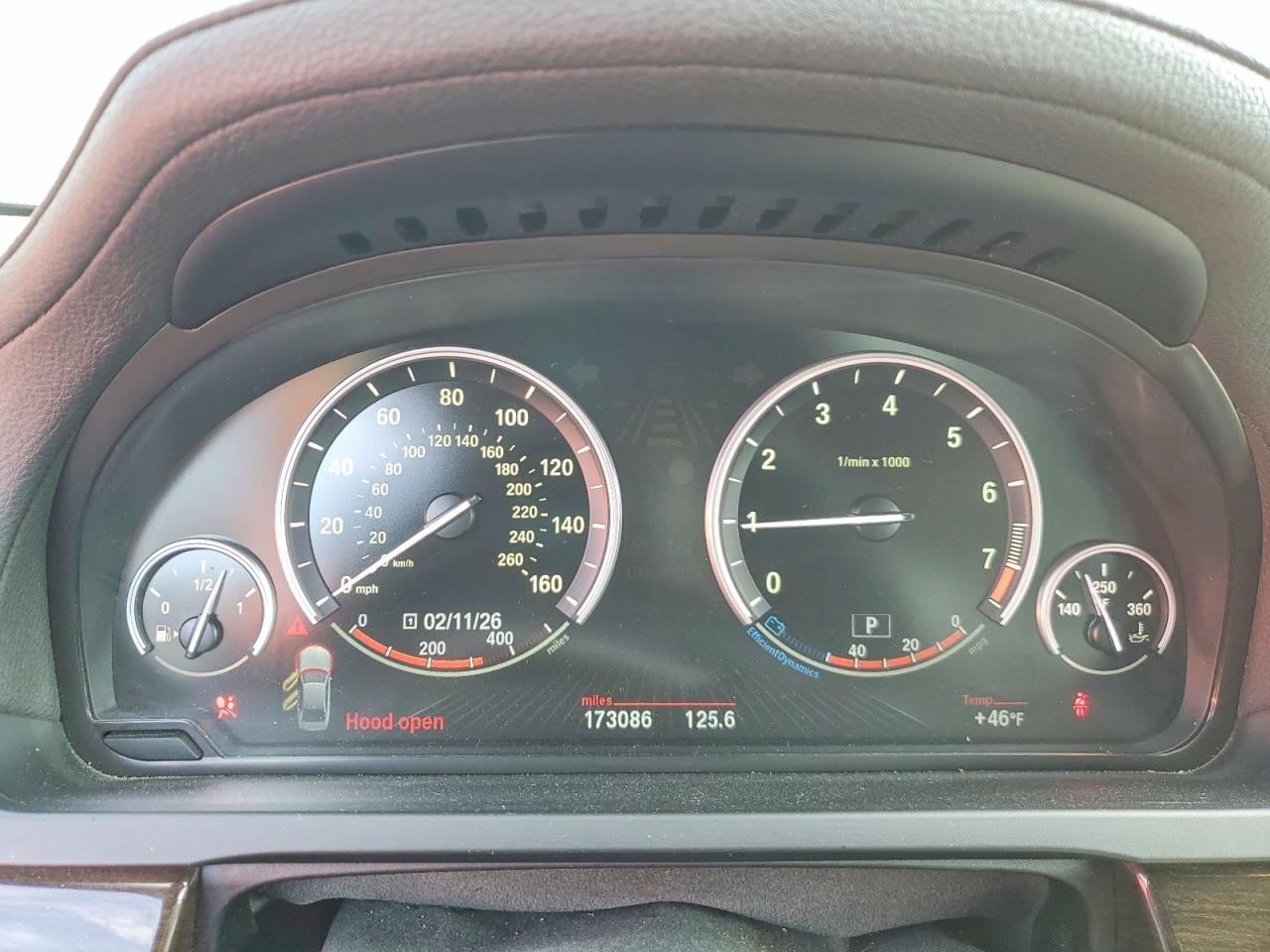 2013 Bmw 740 Li Black vin: WBAYE4C58DD137136