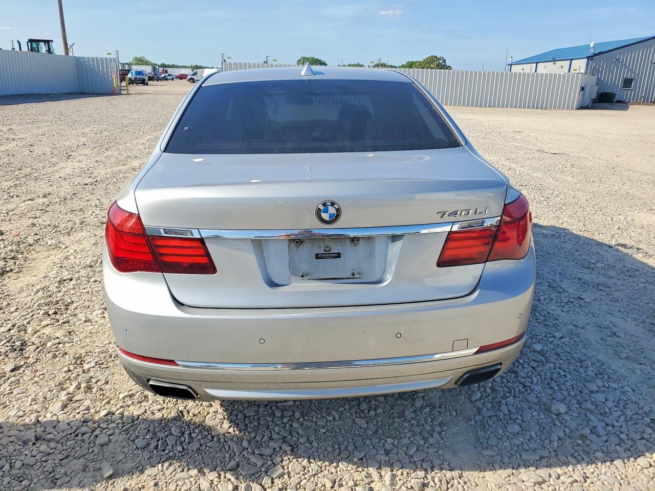 2013 Bmw 740 Li Silver vin: WBAYE4C5XDDW22992