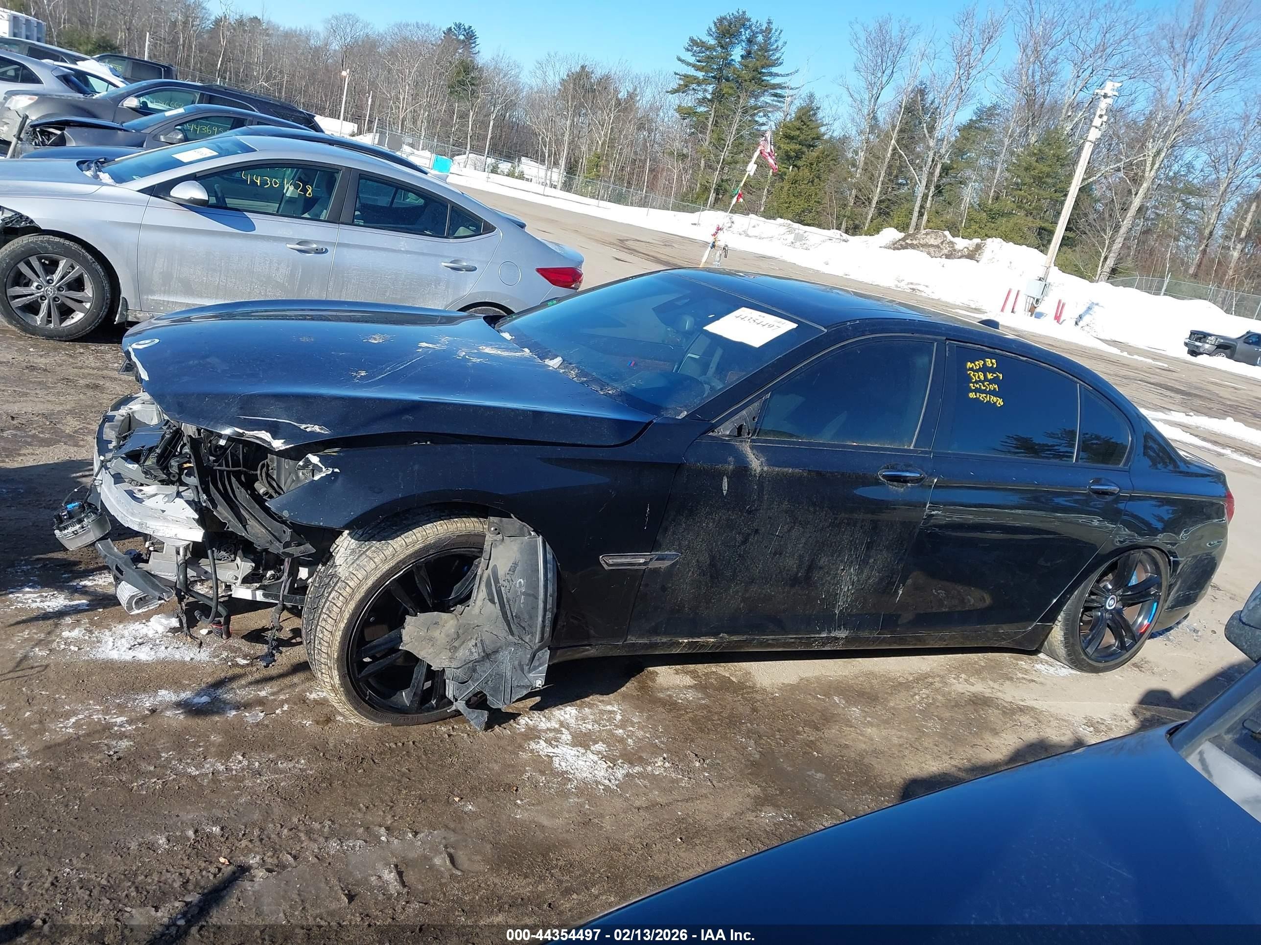 2014 Bmw Alpina B7   Black vin: WBAYE8C50ED135826