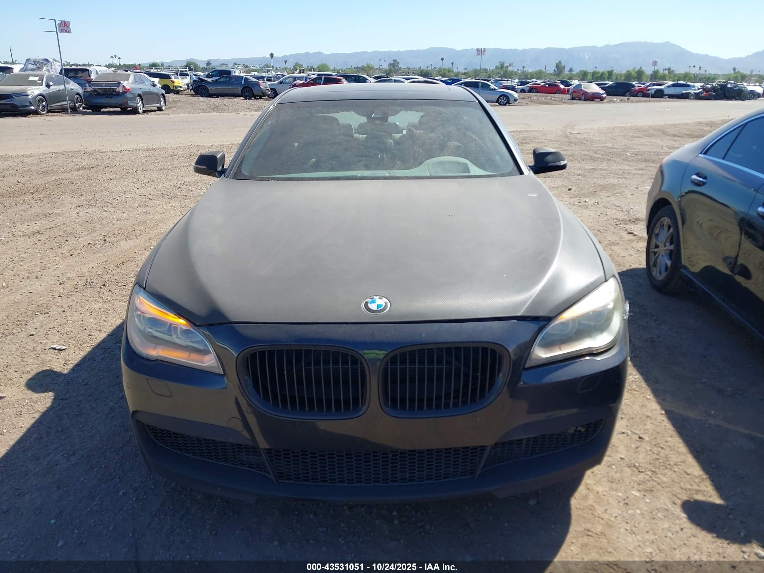 2014 Bmw Alpina B7   Gray vin: WBAYE8C51ED134314