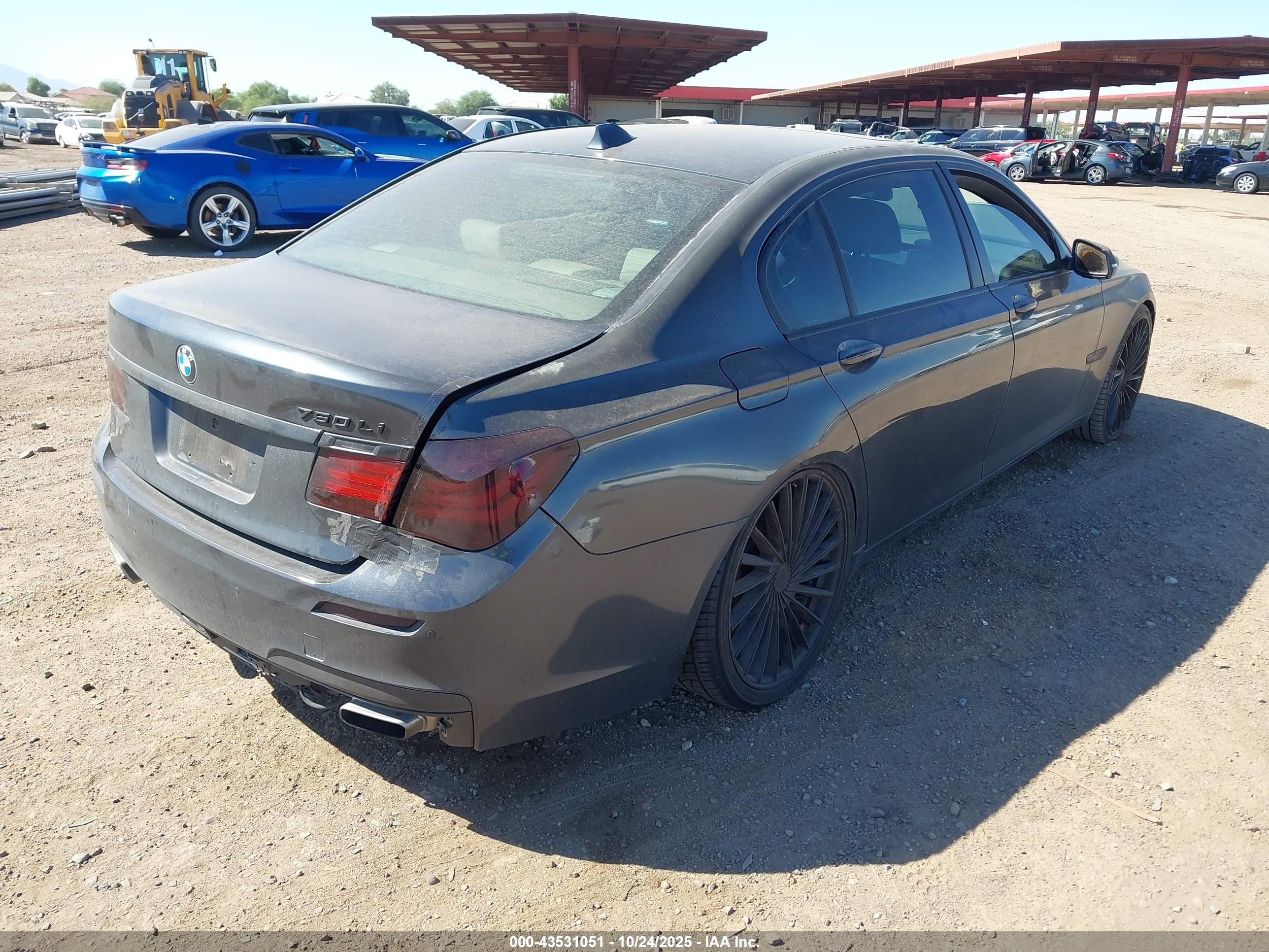 2014 Bmw Alpina B7   Gray vin: WBAYE8C51ED134314