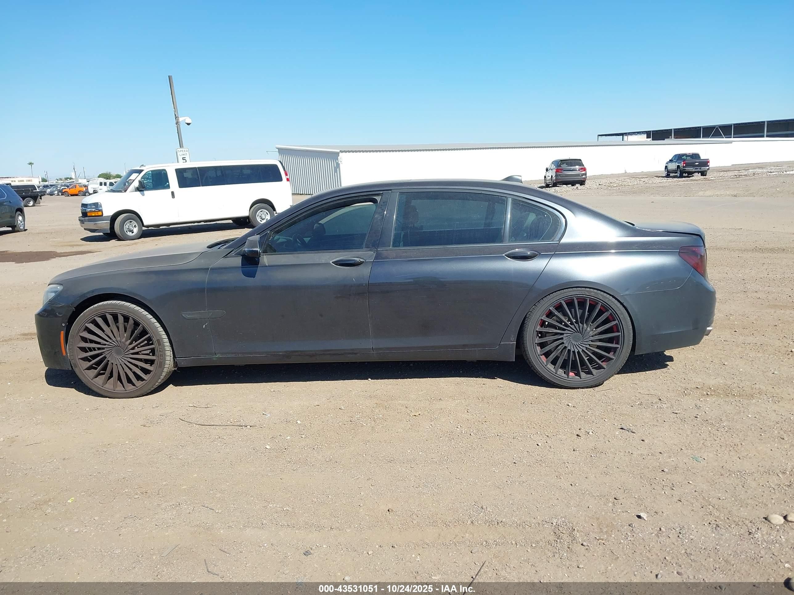 2014 Bmw Alpina B7   Gray vin: WBAYE8C51ED134314
