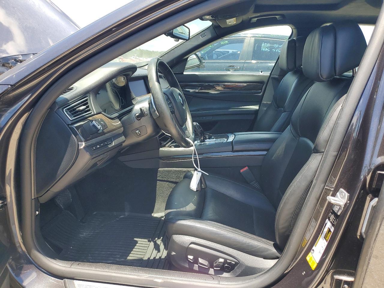 2015 Bmw 750 Li Gray vin: WBAYE8C51FD780907