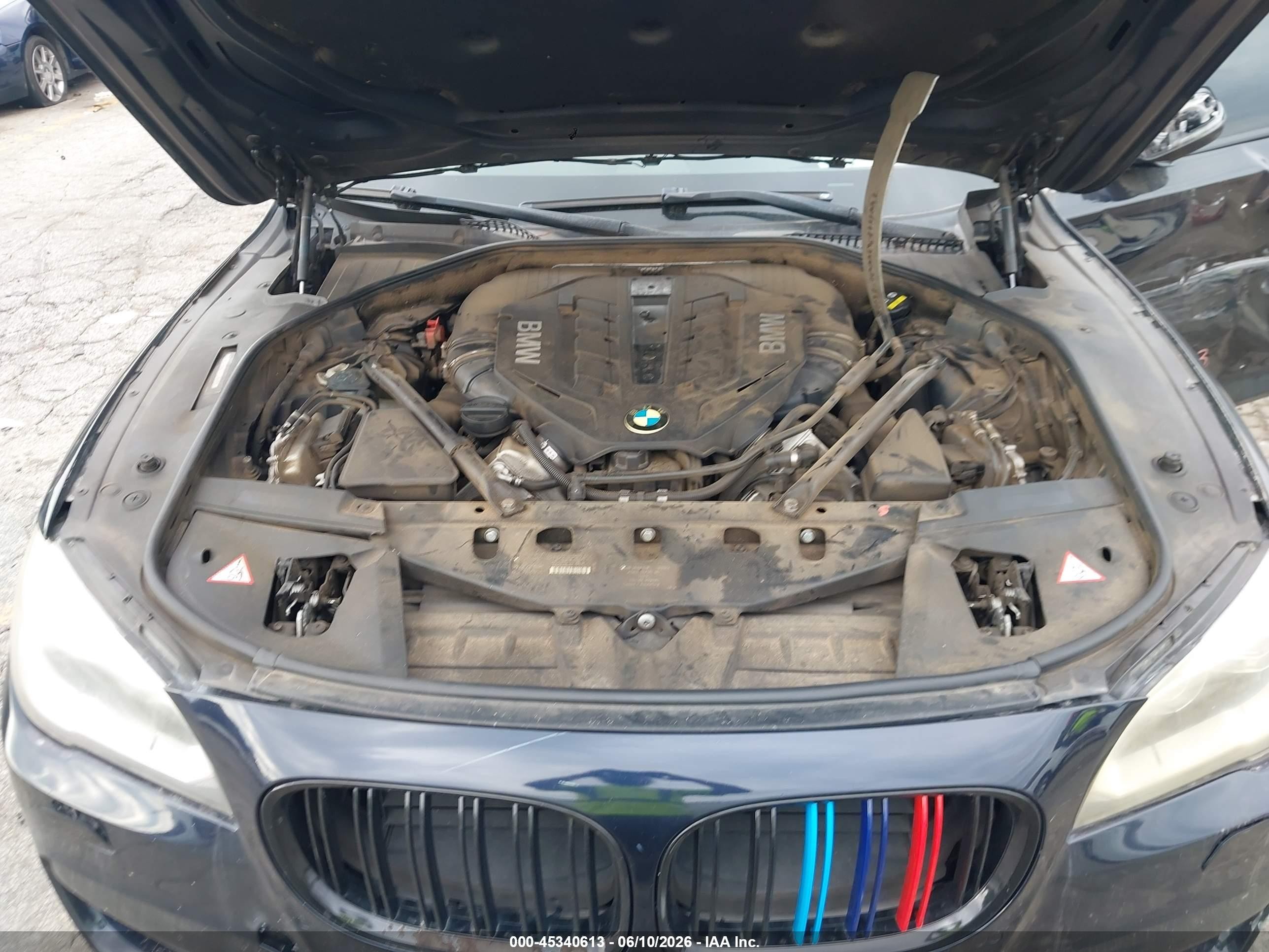 2015 Bmw 750li   Black vin: WBAYE8C51FD781054