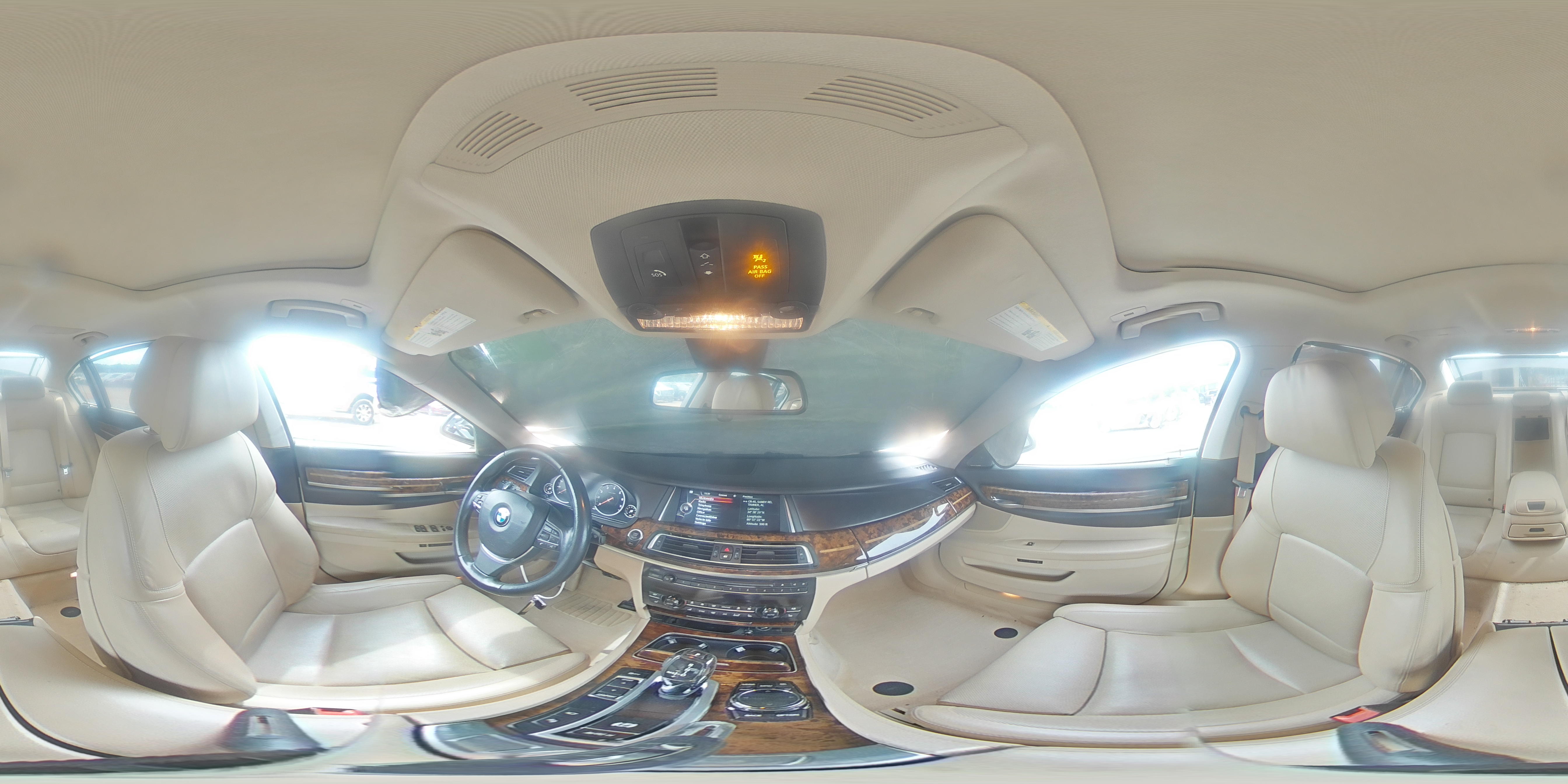 2014 Bmw 750 Li Gold vin: WBAYE8C52ED134631