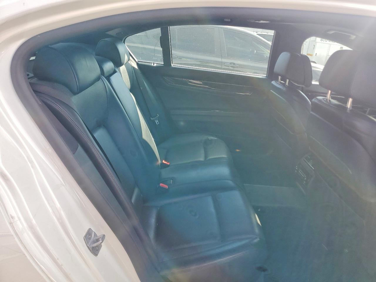 2014 Bmw 750 Li White vin: WBAYE8C52ED134807