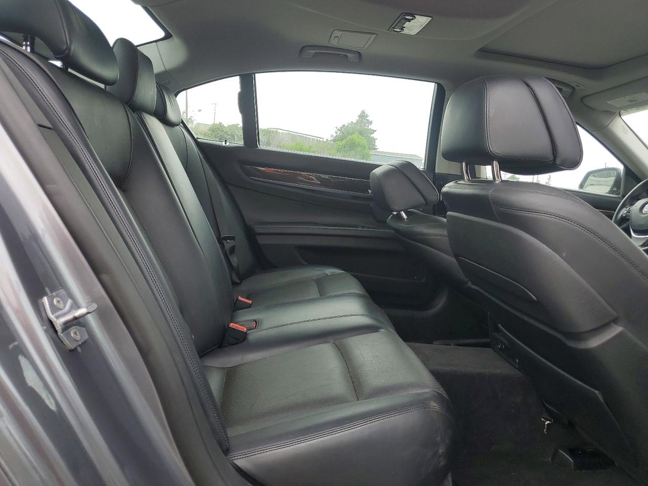 2014 Bmw 750 Li Silver vin: WBAYE8C52ED135424