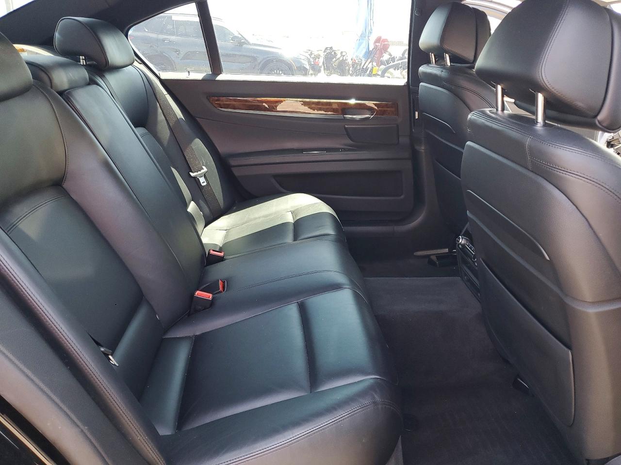 2013 Bmw 750 Li Black vin: WBAYE8C53DD133809