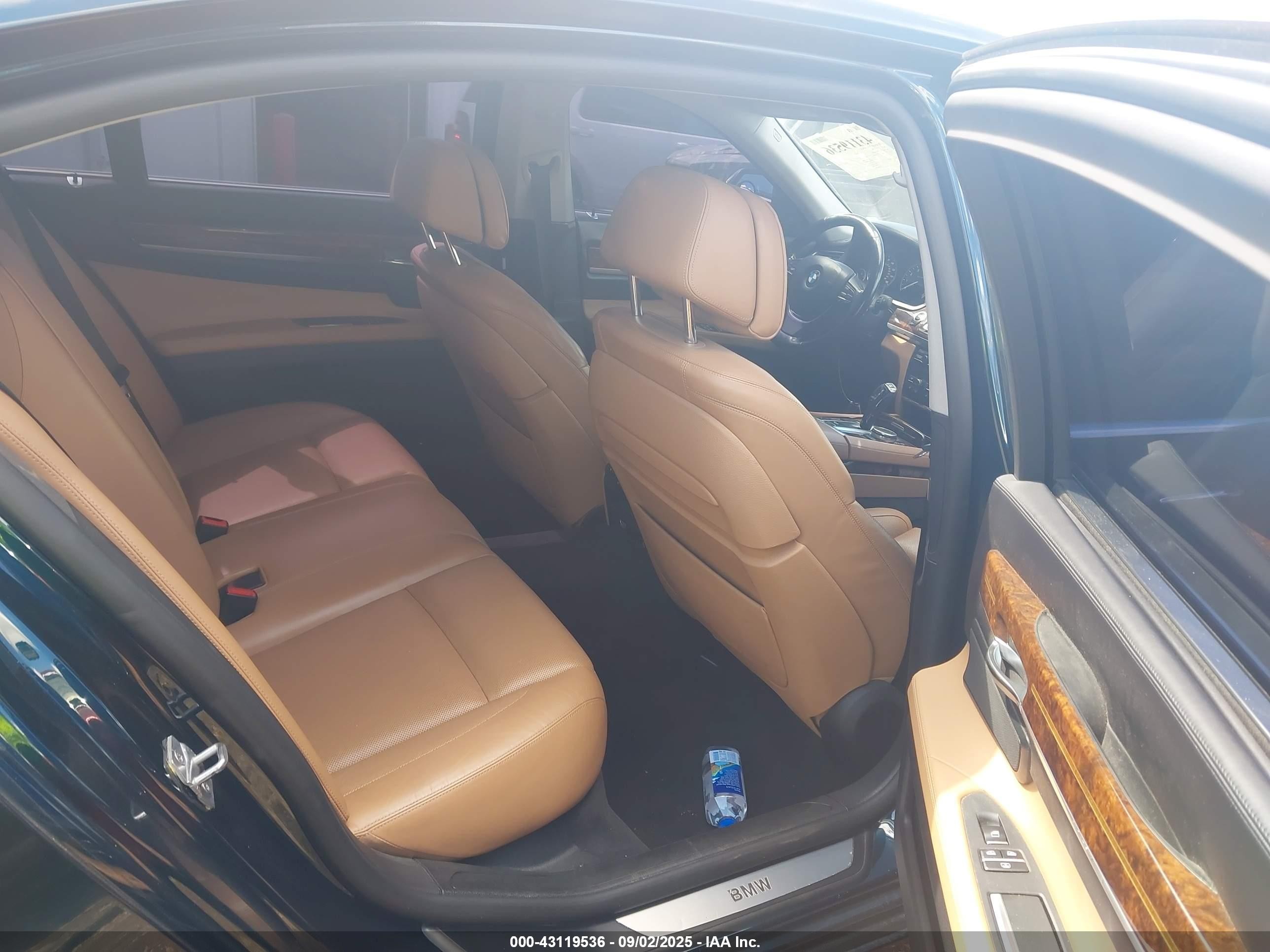 2013 Bmw 750li   Blue vin: WBAYE8C53DD134197