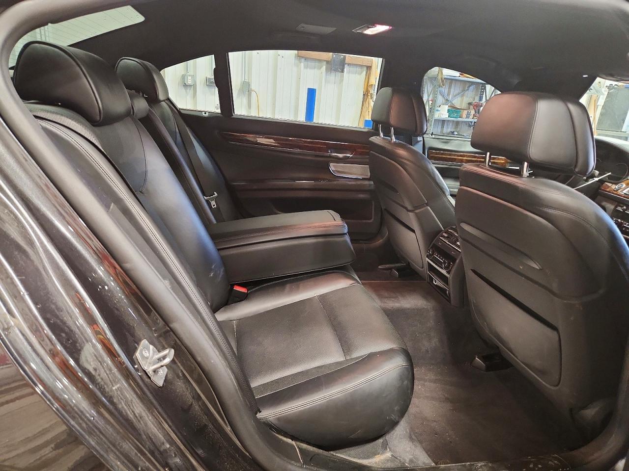 2014 Bmw 750 Li Gray vin: WBAYE8C53ED135609