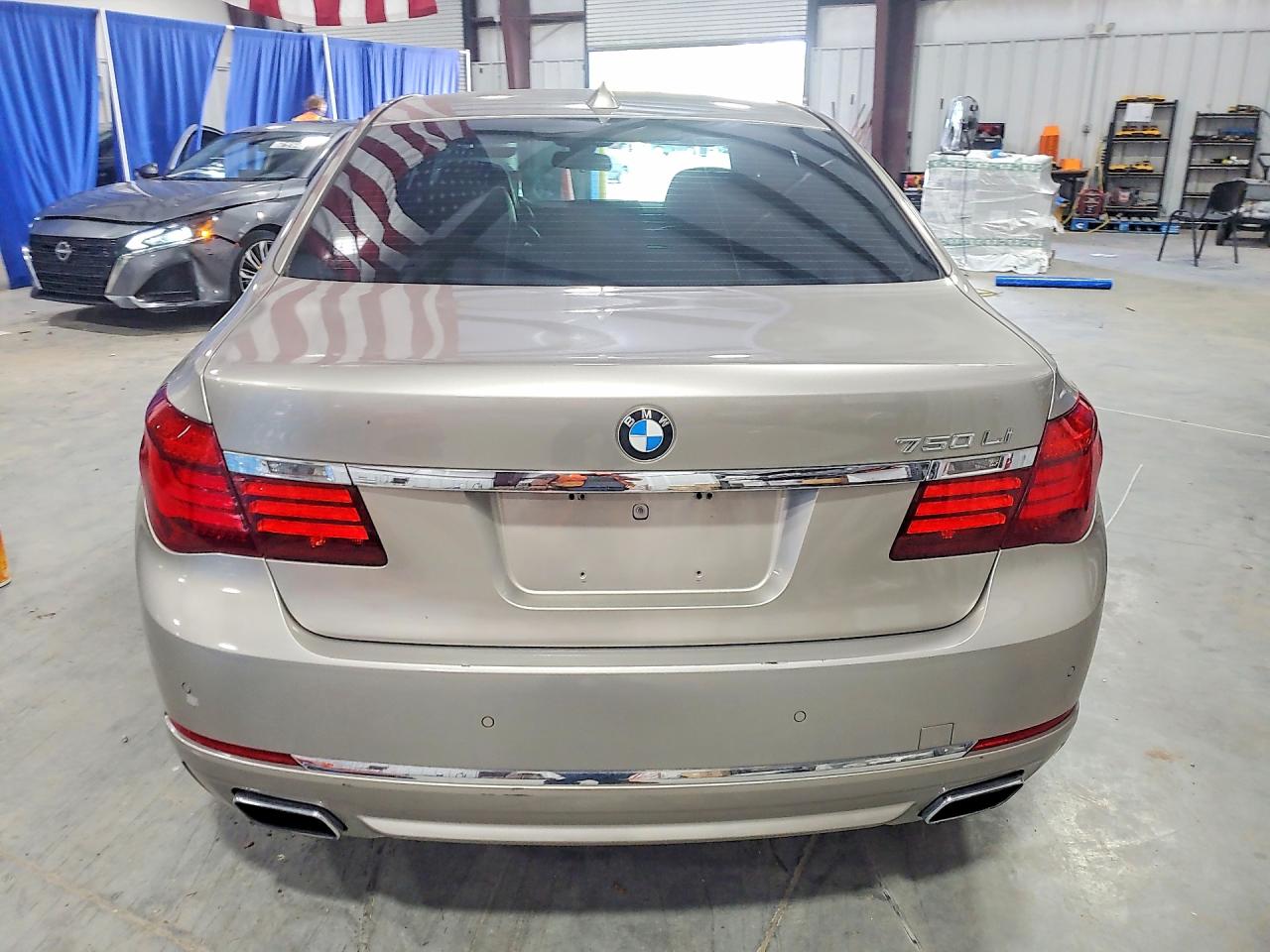 2015 Bmw 7 Series Beige vin: WBAYE8C53FD780939