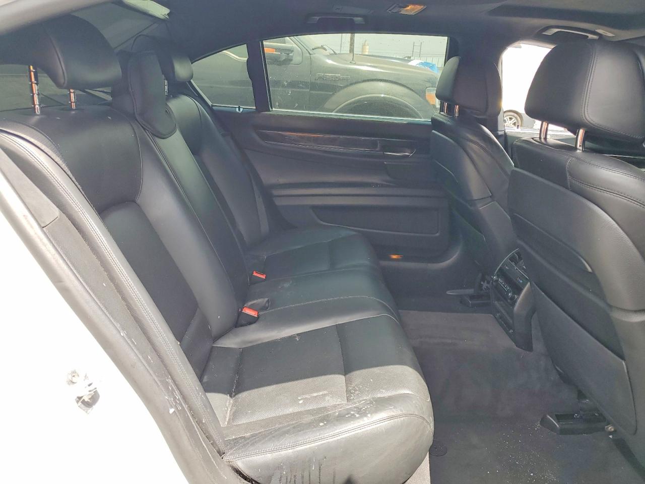 2015 Bmw 750 Li Black vin: WBAYE8C53FD781878