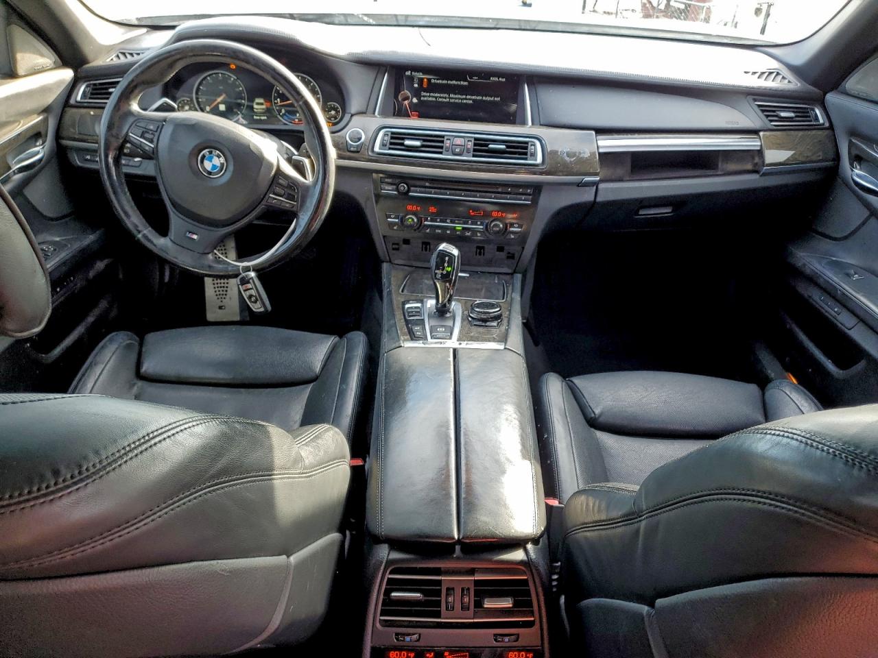 2015 Bmw 750 Li Silver vin: WBAYE8C54FD781260
