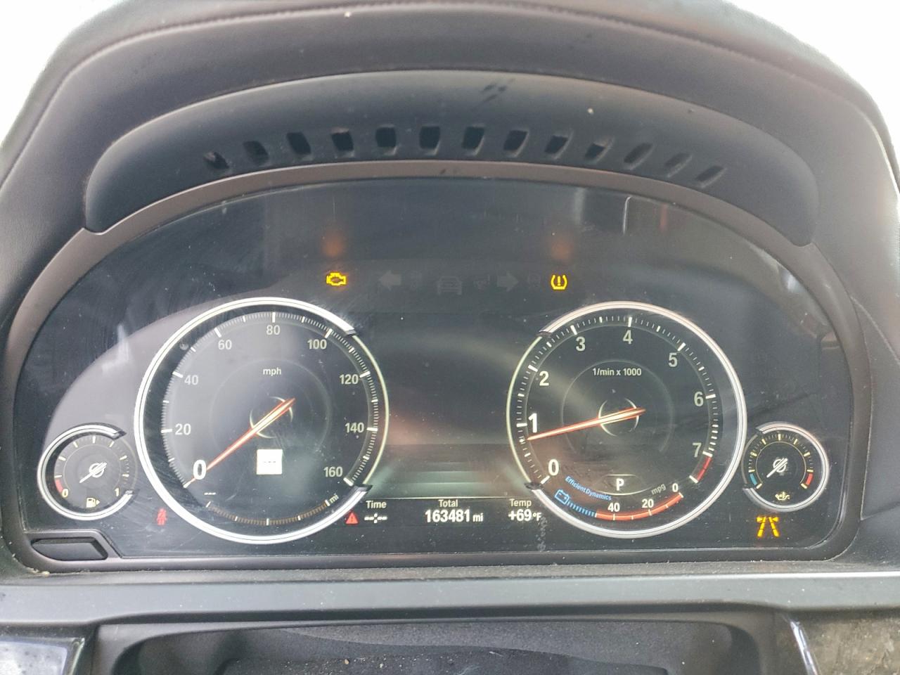 2015 Bmw 750 Li Silver vin: WBAYE8C54FD781260