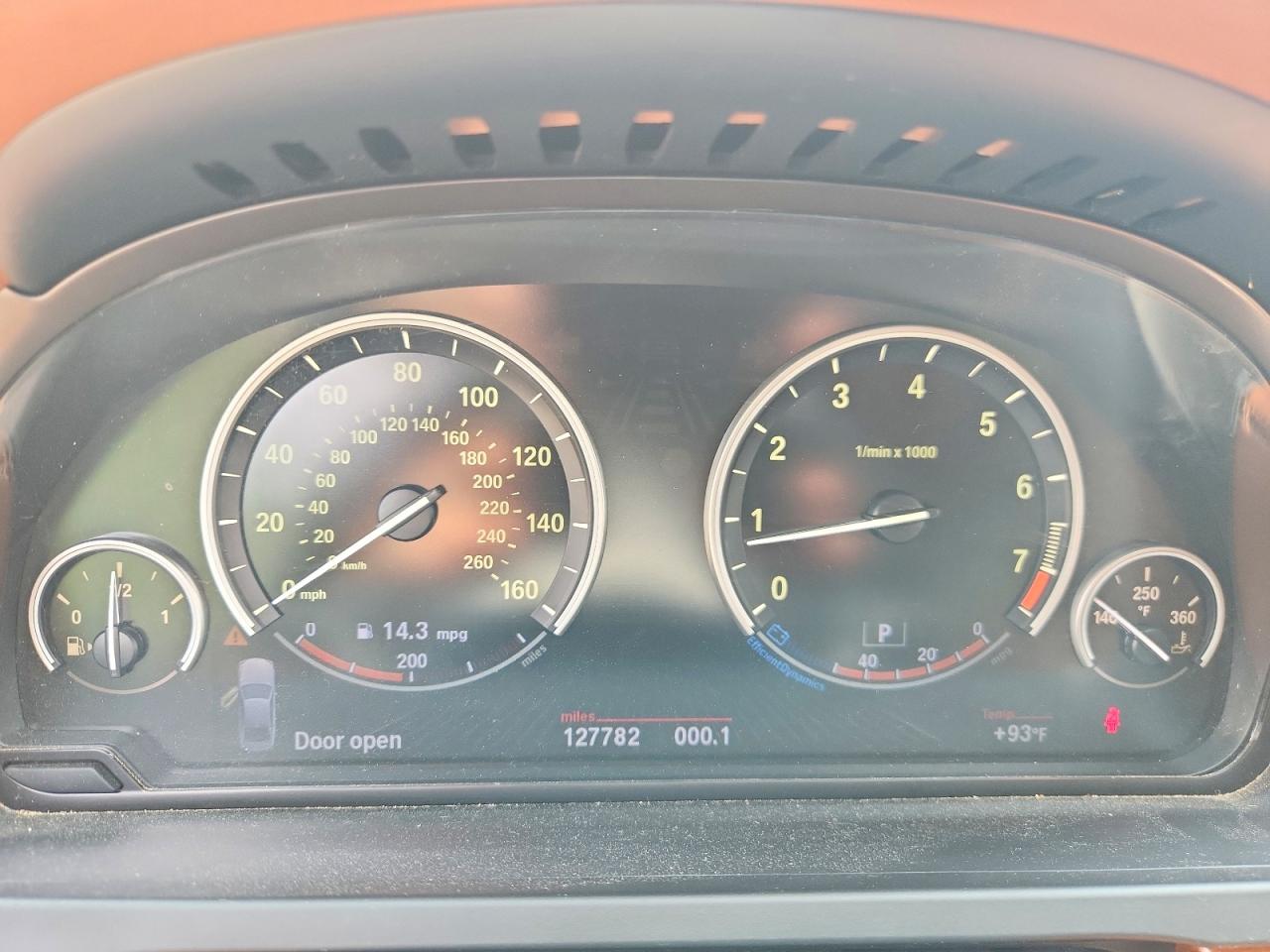 2013 Bmw 750 Li Black vin: WBAYE8C55DD131690