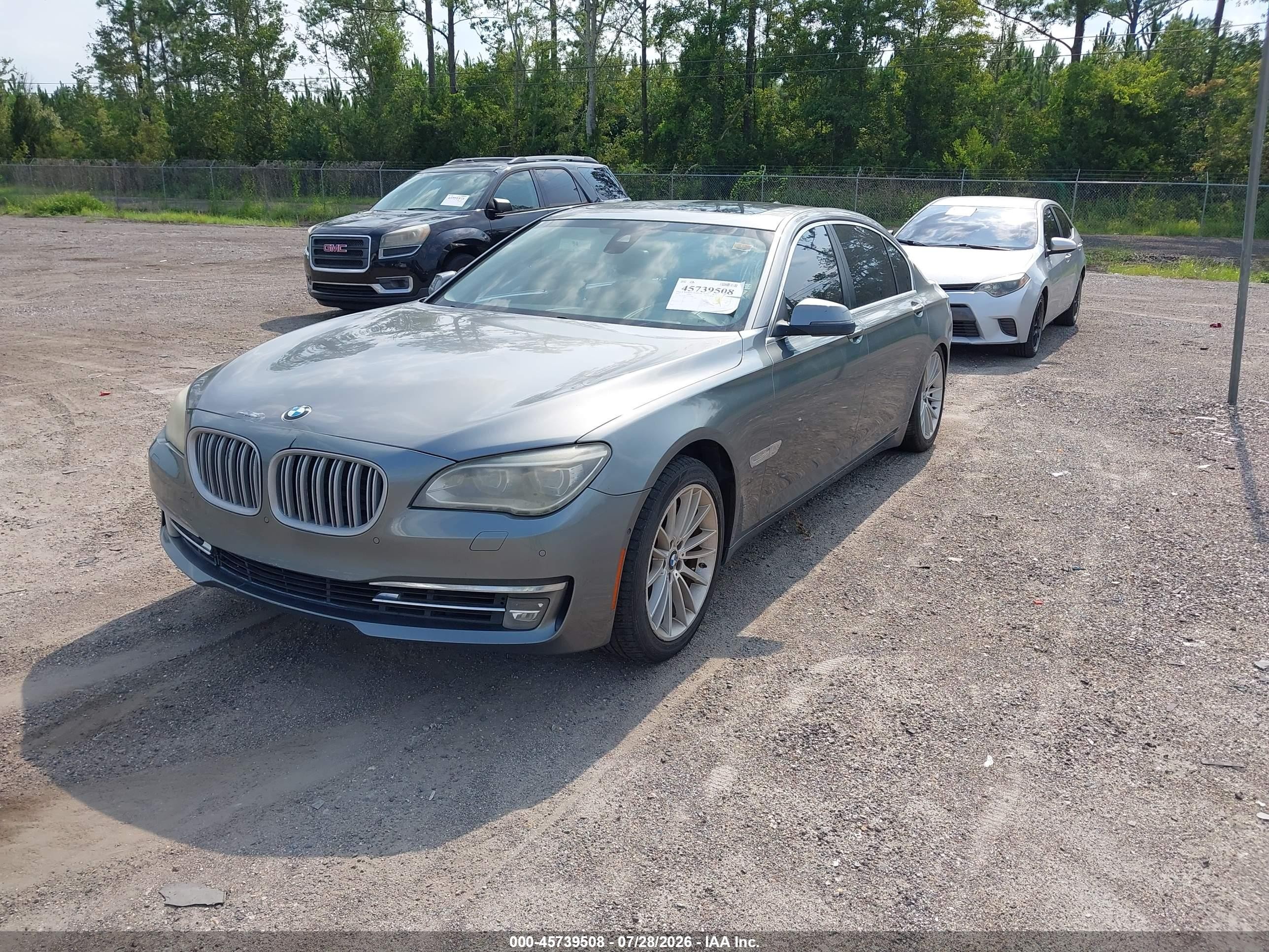2014 Bmw Alpina B7   Gray vin: WBAYE8C55ED134882