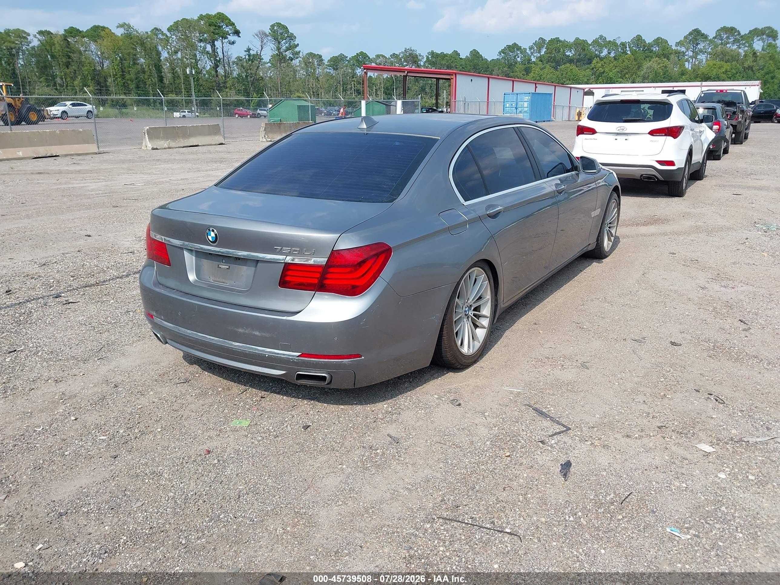 2014 Bmw Alpina B7   Gray vin: WBAYE8C55ED134882