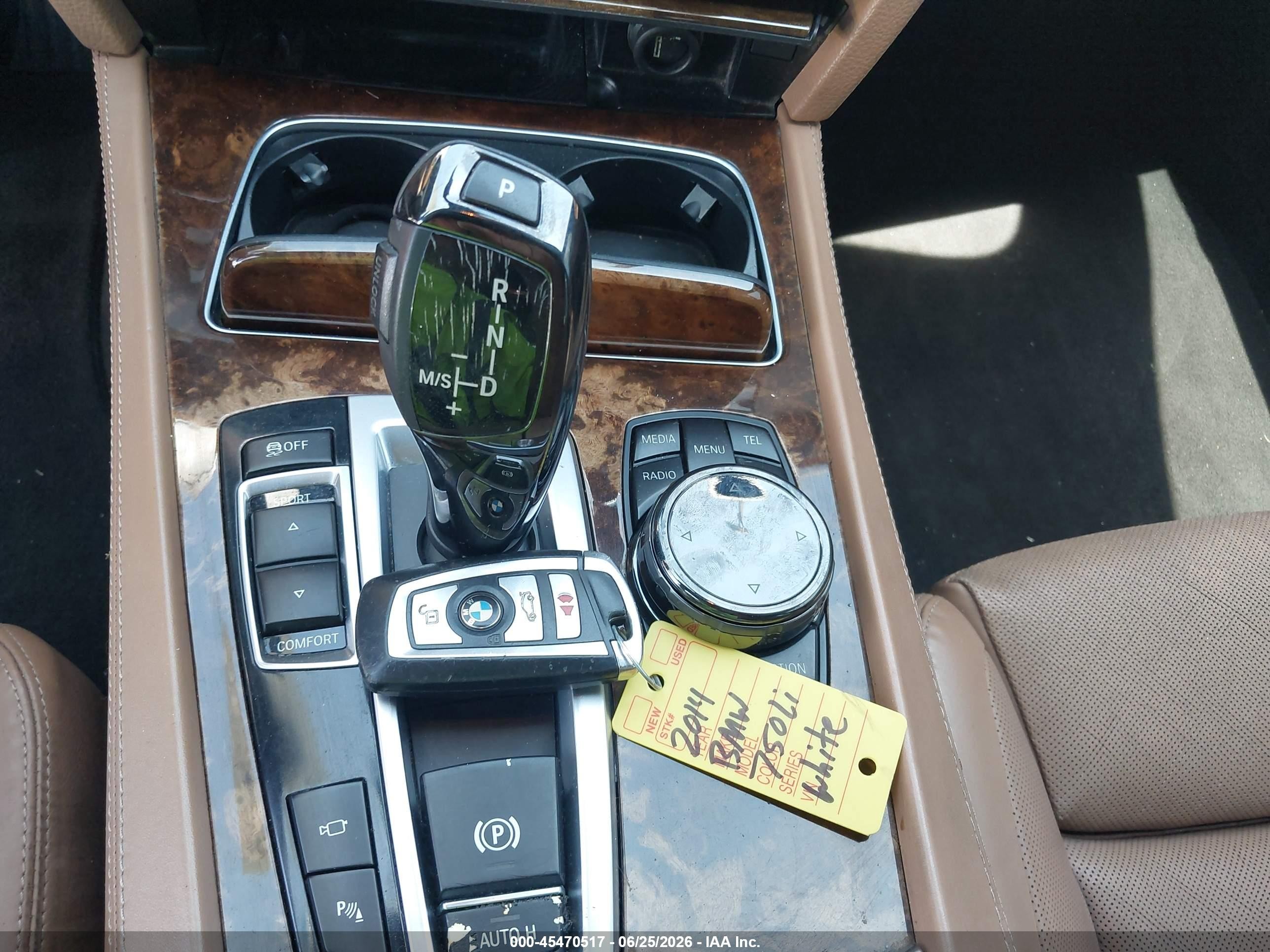 2014 Bmw Alpina B7   White vin: WBAYE8C55ED135403