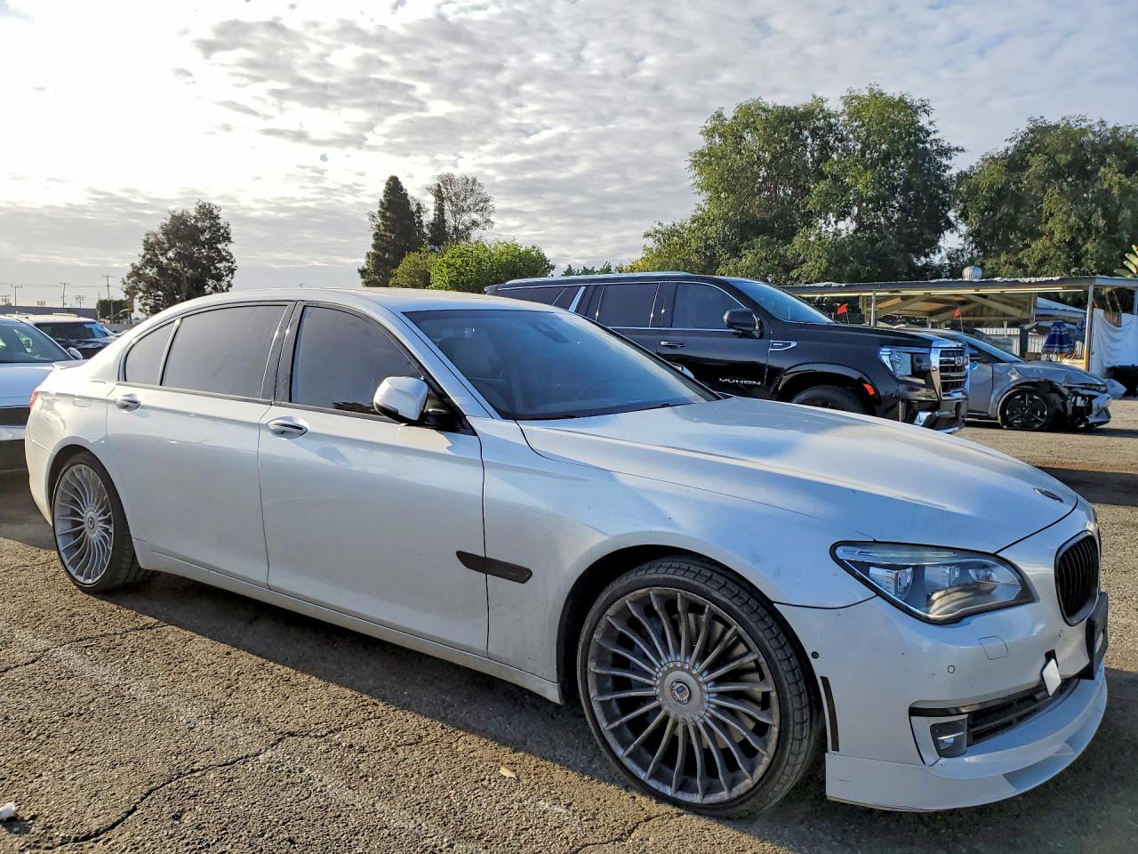 2015 Bmw Alpina B7 Белый vin: WBAYE8C55FD136598