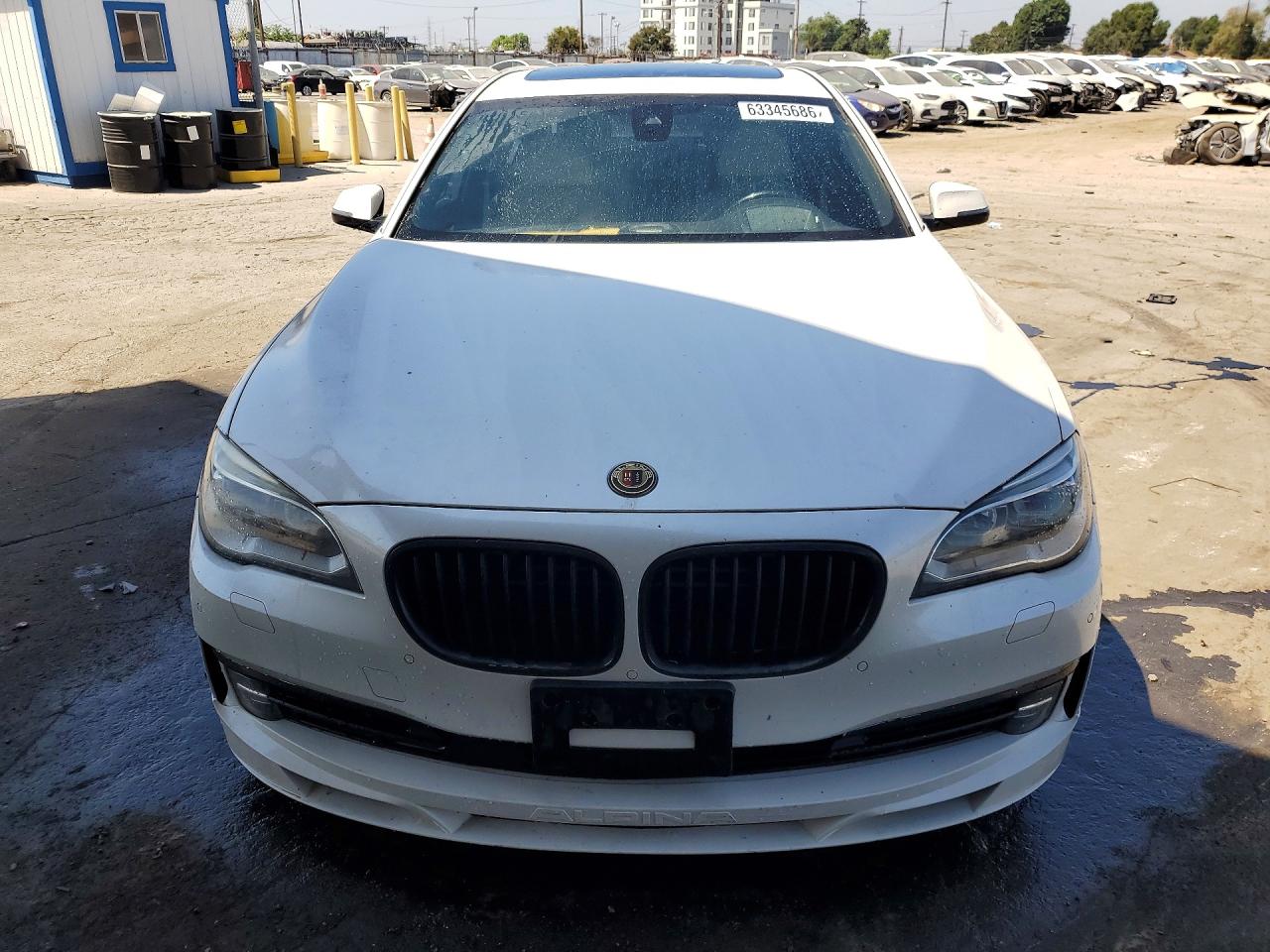 2015 Bmw Alpina B7 White vin: WBAYE8C55FD136598