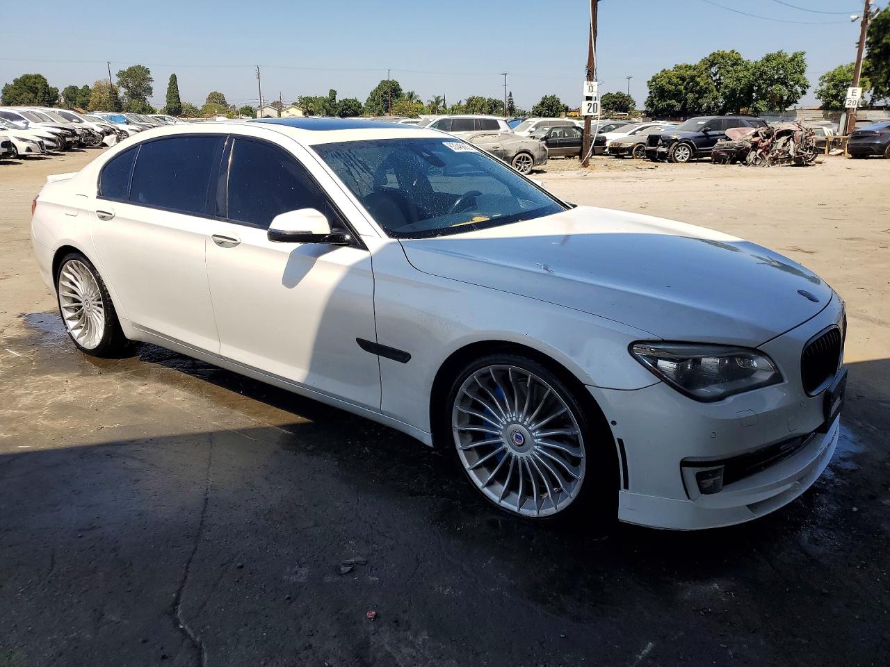 2015 Bmw Alpina B7 White vin: WBAYE8C55FD136598
