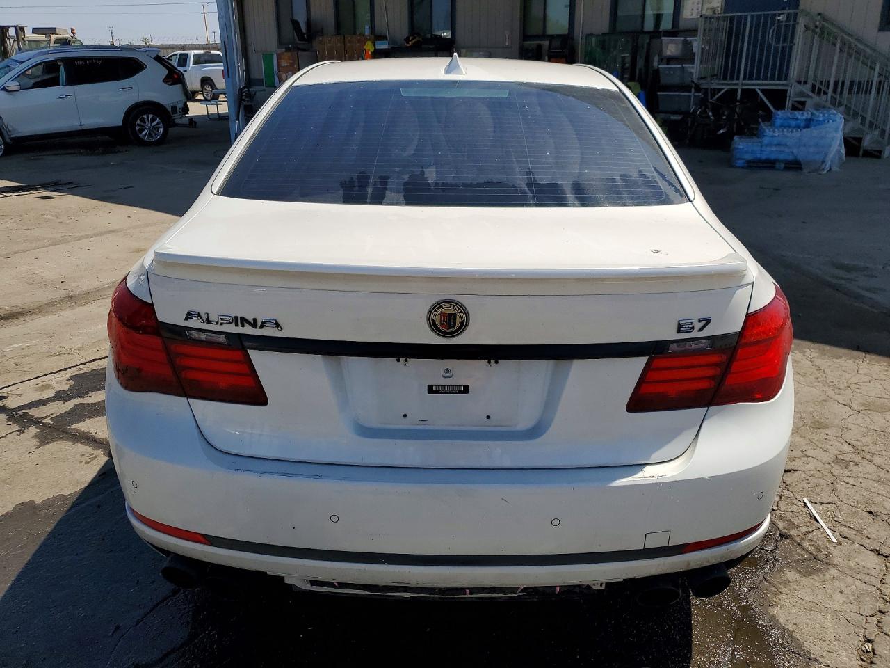2015 Bmw Alpina B7 White vin: WBAYE8C55FD136598