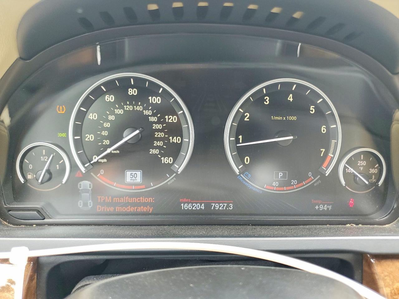 2013 Bmw 750 Li Белый vin: WBAYE8C56DD132296