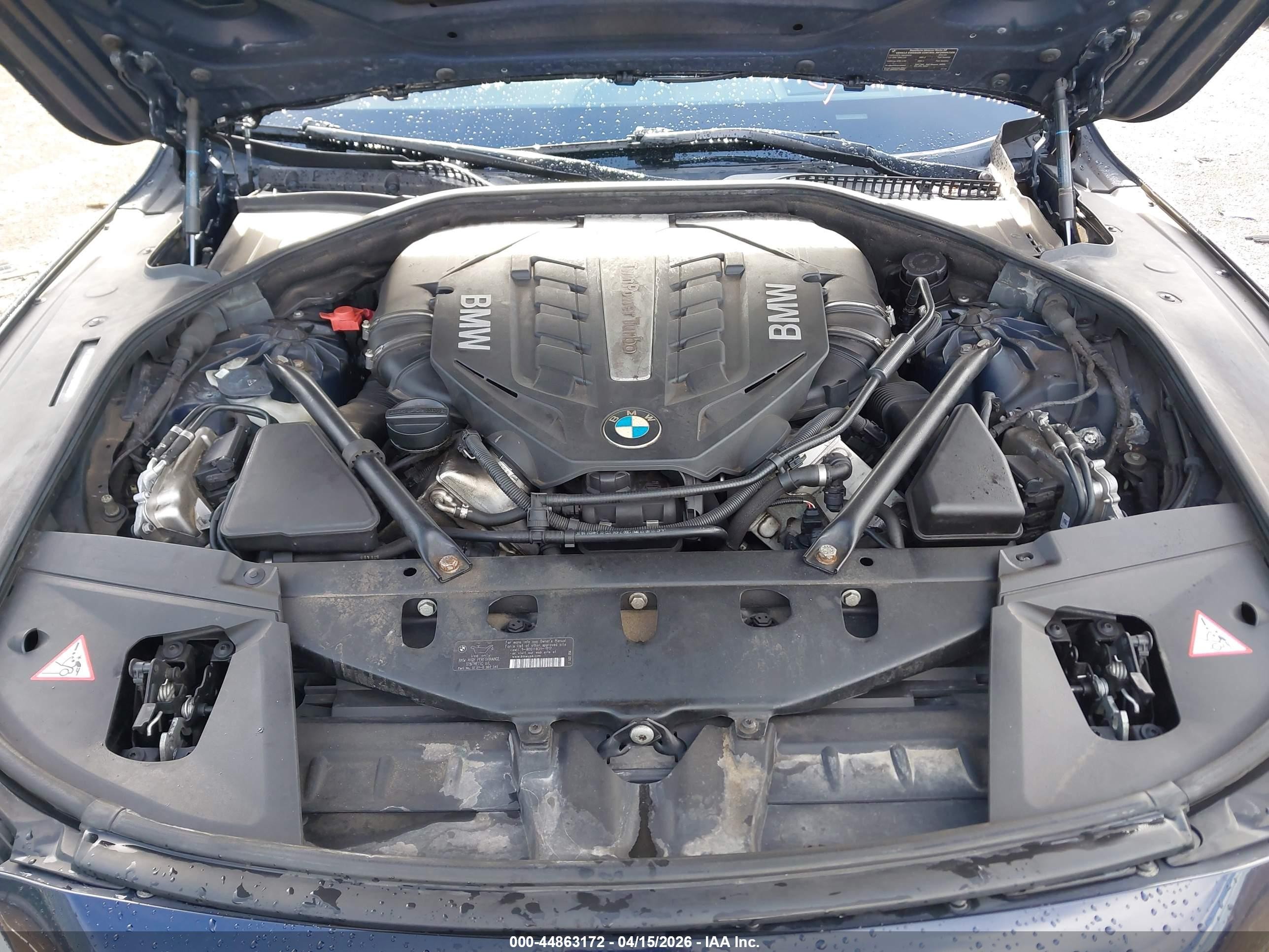 2014 Bmw Alpina B7   Blue vin: WBAYE8C56ED135359